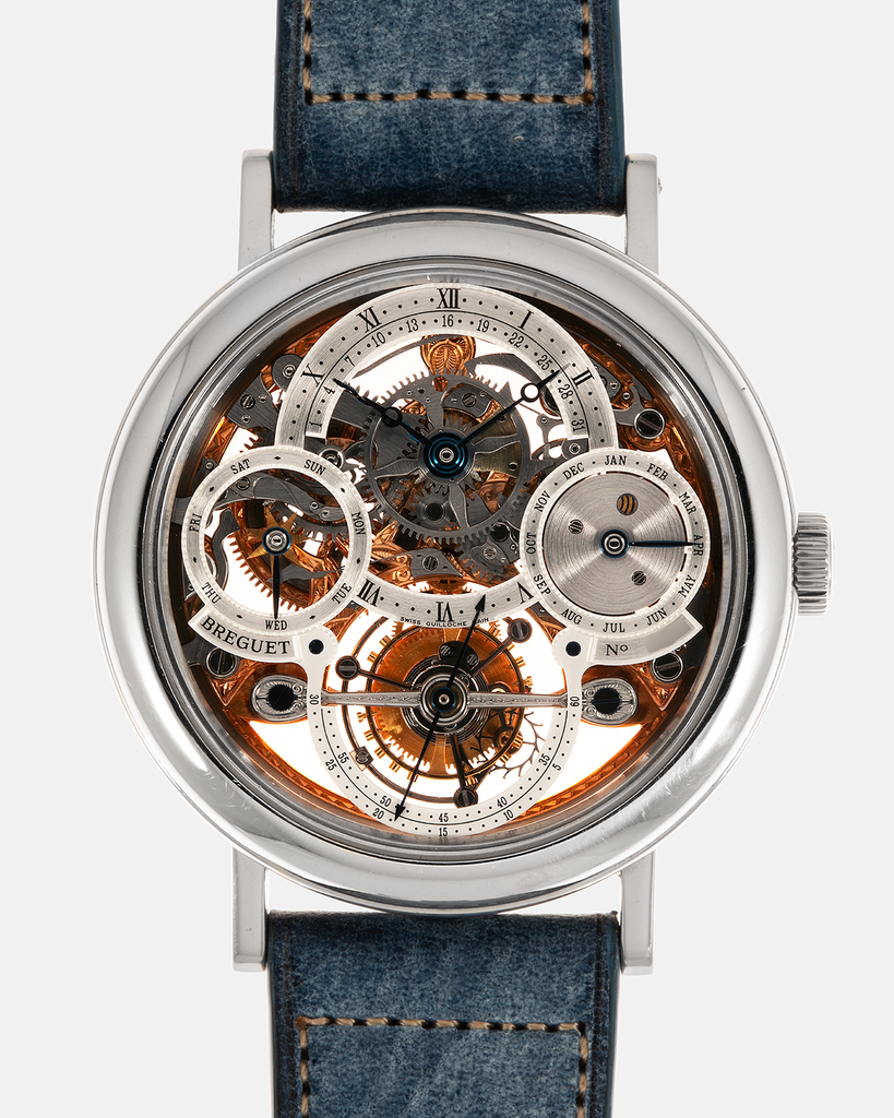 Breguet Classique Perpetual Calendar Tourbillon Skeleton Ref. 3755 Watch S.Song Vintage Timepieces S.Song Watches