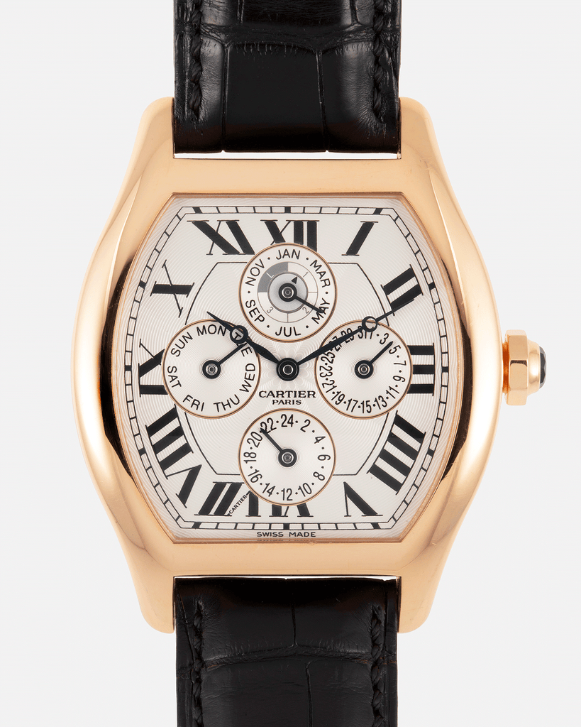 Cartier Tank CPCP Tortue Perpetual Calendar Collection Prive Cartier