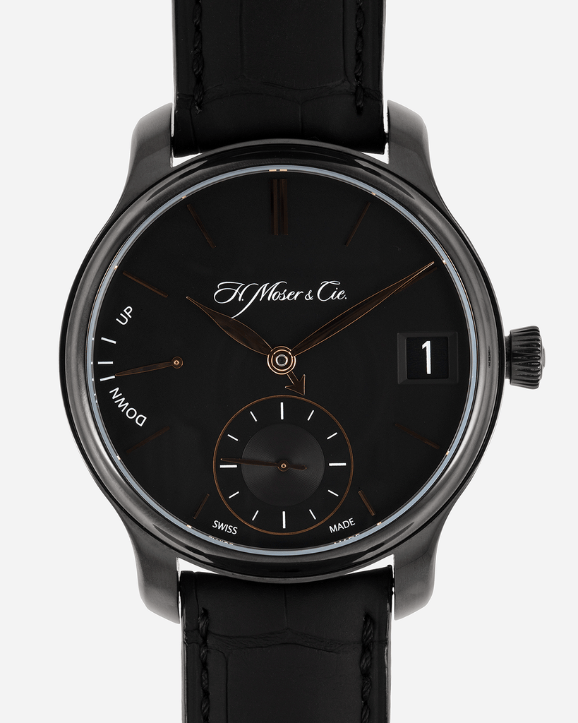 H.Moser & Cie Endeavour Perpetual Calendar Black Edition Watch S.Song