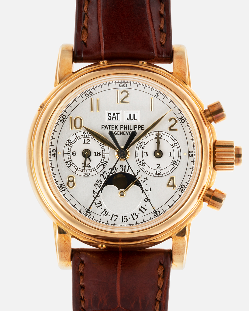 Patek Philippe Perpetual Calendar Split Seconds Chronograph 5004J Watch S.Song Vintage Timepieces S.Song Watches