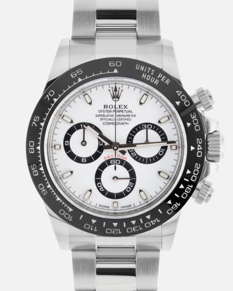 Ceramic daytona cheap white dial