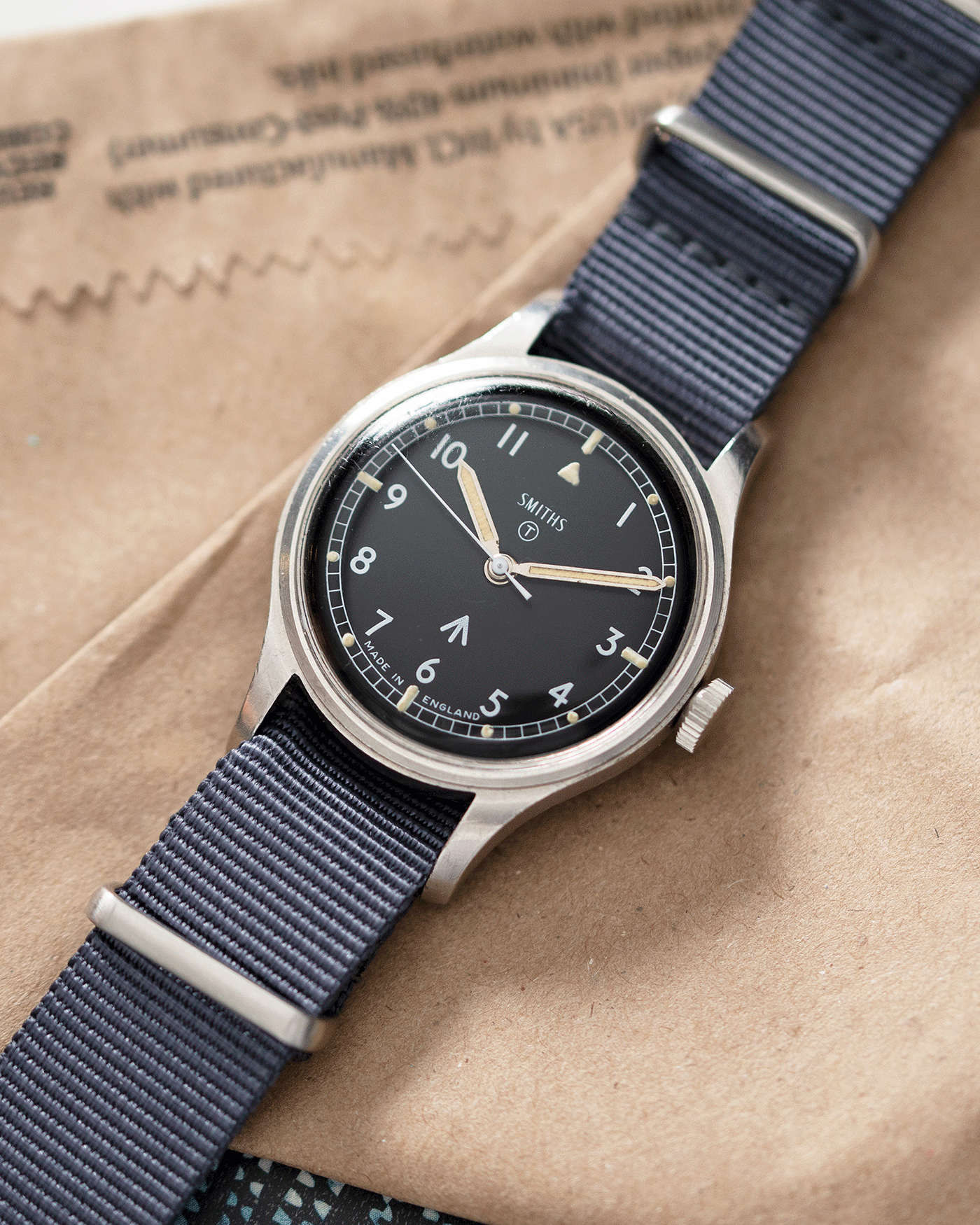 Smiths W10 Vintage British Military Watch | S.Song Vintage Watches For Sale