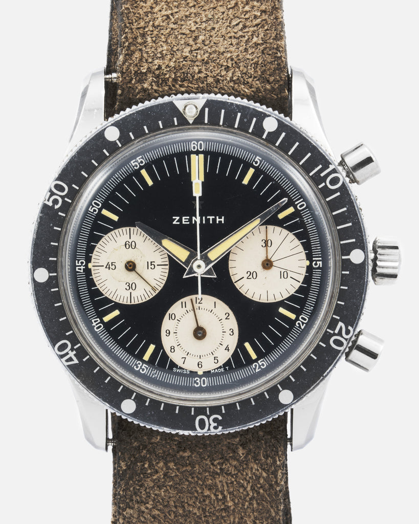 Zenith A 277 Vintage Diver Chronograph Watch | S.Song Vintage