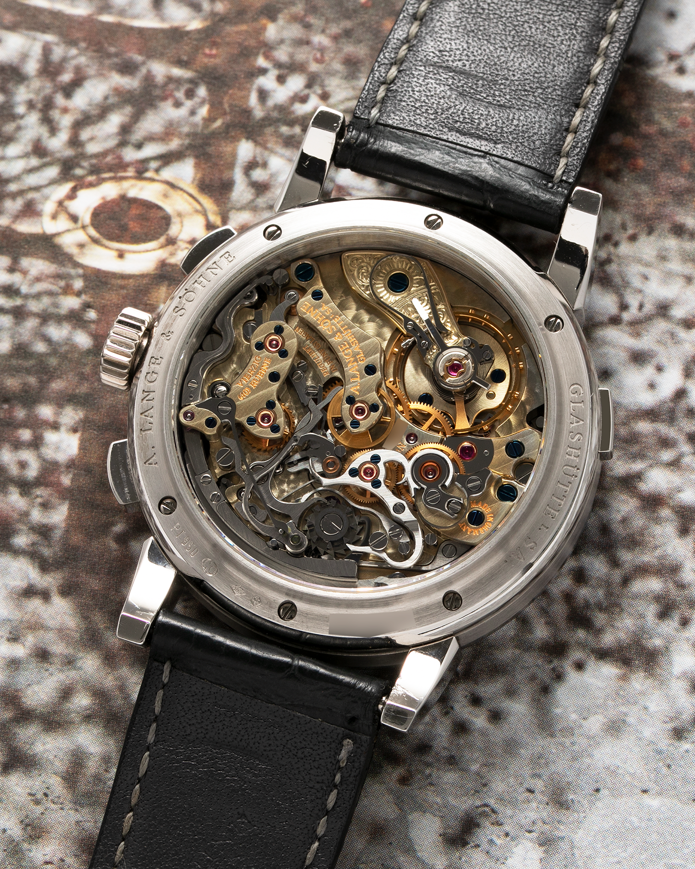 Lange sales datograph movement