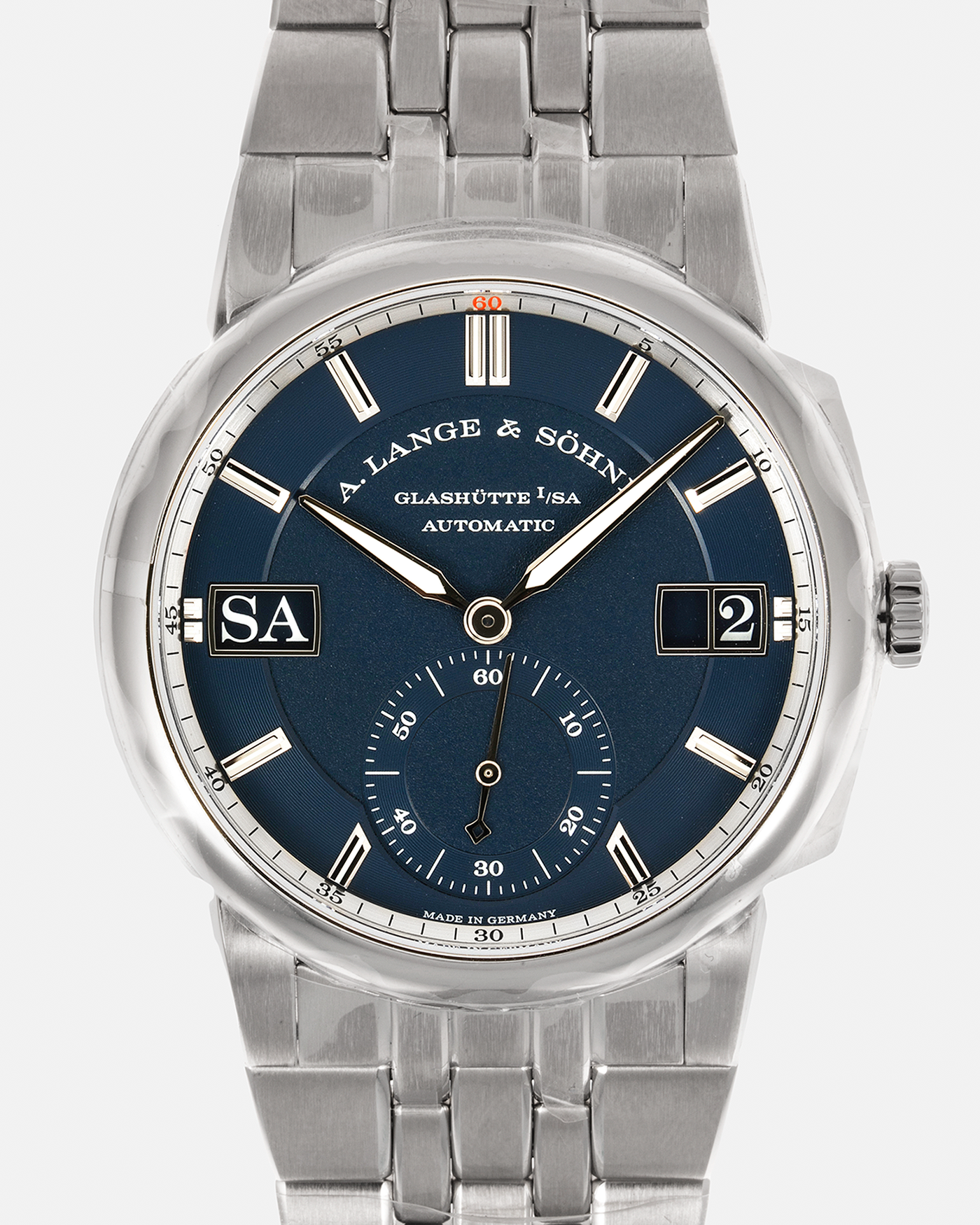 A. Lange Sohne Datomatic Odysseus 363.179 Stainless Steel Watch S.Song Vintage Timepieces S.Song Watches