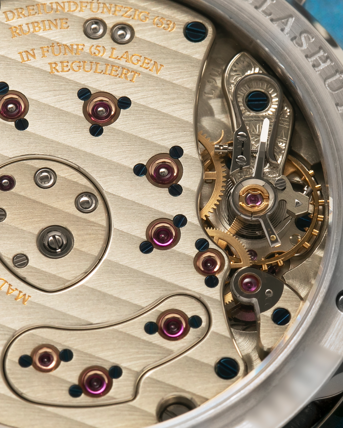 Brand: A. Lange & Söhne
Year: 2000’s
Model: Lange 1
Reference Number: 101.027
Material: 18-carat White Gold
Movement: A. Lange & Söhne Cal. L901.0, Manual Winding
Case Dimensions: 38.5mm x 9.5mm (Lug-to-Lug 47mm)
Lug Width: 20mm
Strap: A. Lange & Söhne Black Alligator Leather Strap with Signed 18-carat White Gold Tang Buckle