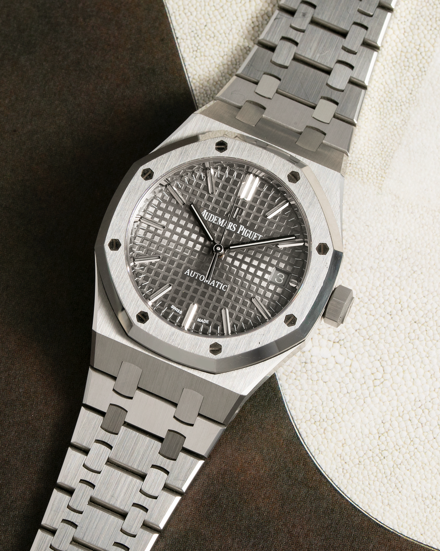 Audemars Piguet Royal Oak 15450ST Ruthenium Watch S.Song Vintage