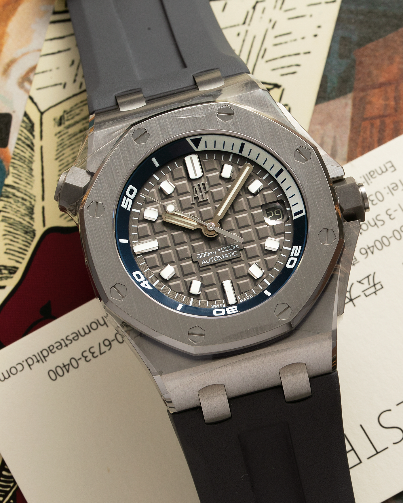 Audemars Piguet Royal Oak Offshore Diver 15720ST Watch S.Song