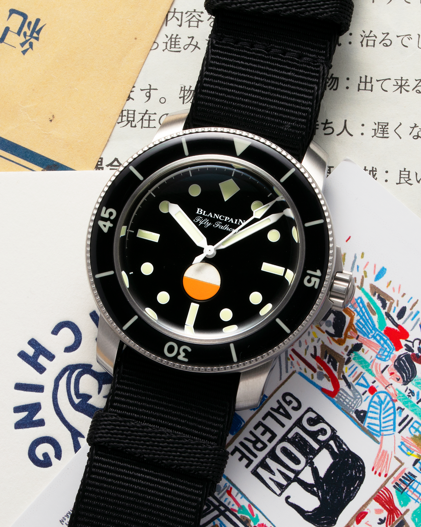 Blancpain Fifty Fathoms Milspec Hodinkee Watch | S.Song Vintage Blancpain Fifty Fathoms Milspec Hodinkee Watch | S.Song Vintage