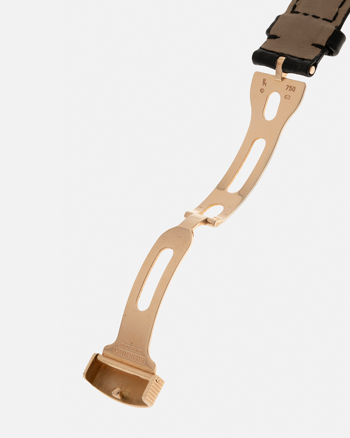 Brand: Breguet
Year: 2017
Model: Classique Tourbillon
Reference: 3357BR/12/986
Material: 18-carat Rose Gold
Movement: Breguet Cal. 558.1, Manual-Winding
Case Dimensions: 36mm x 9.5mm (Lug-to-Lug 43mm)
Lug Width: 18mm
Strap: Breguet Black Alligator Leather Strap with Signed 18-carat Rose Gold Deployant Clasp