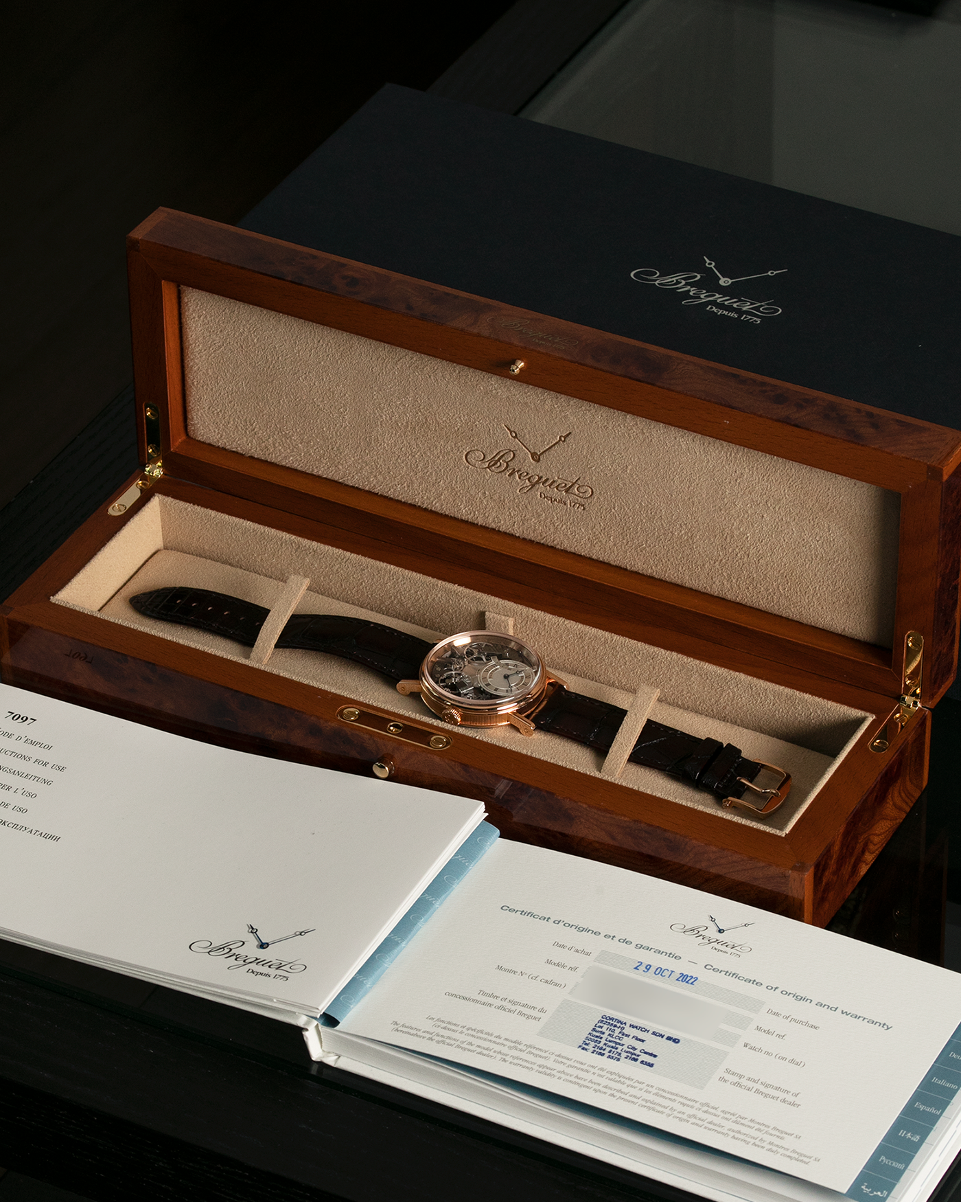 Breguet box hot sale