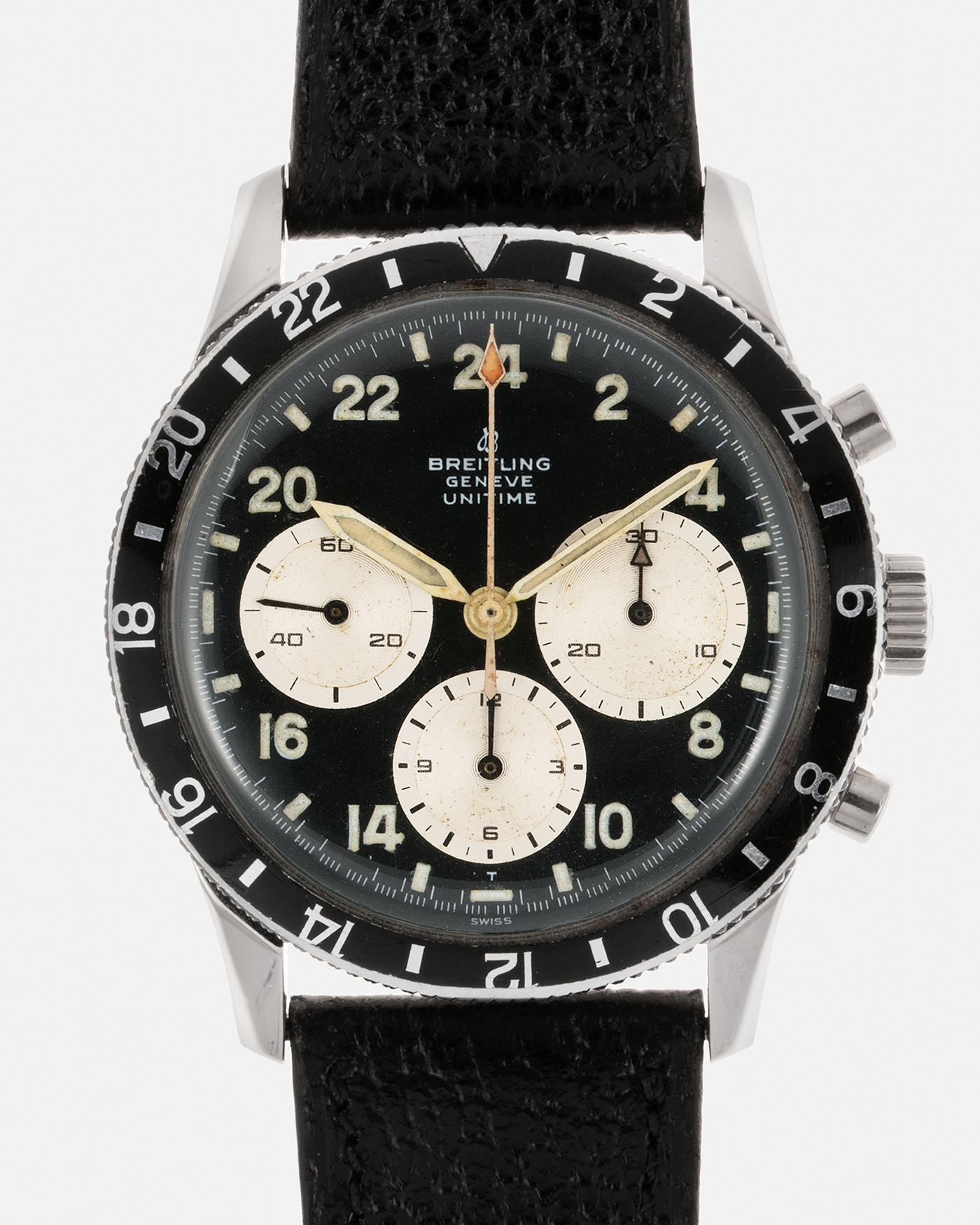 Breitling Ref. 1765 Unitime 24 Hour Vintage Pilot Chronograph