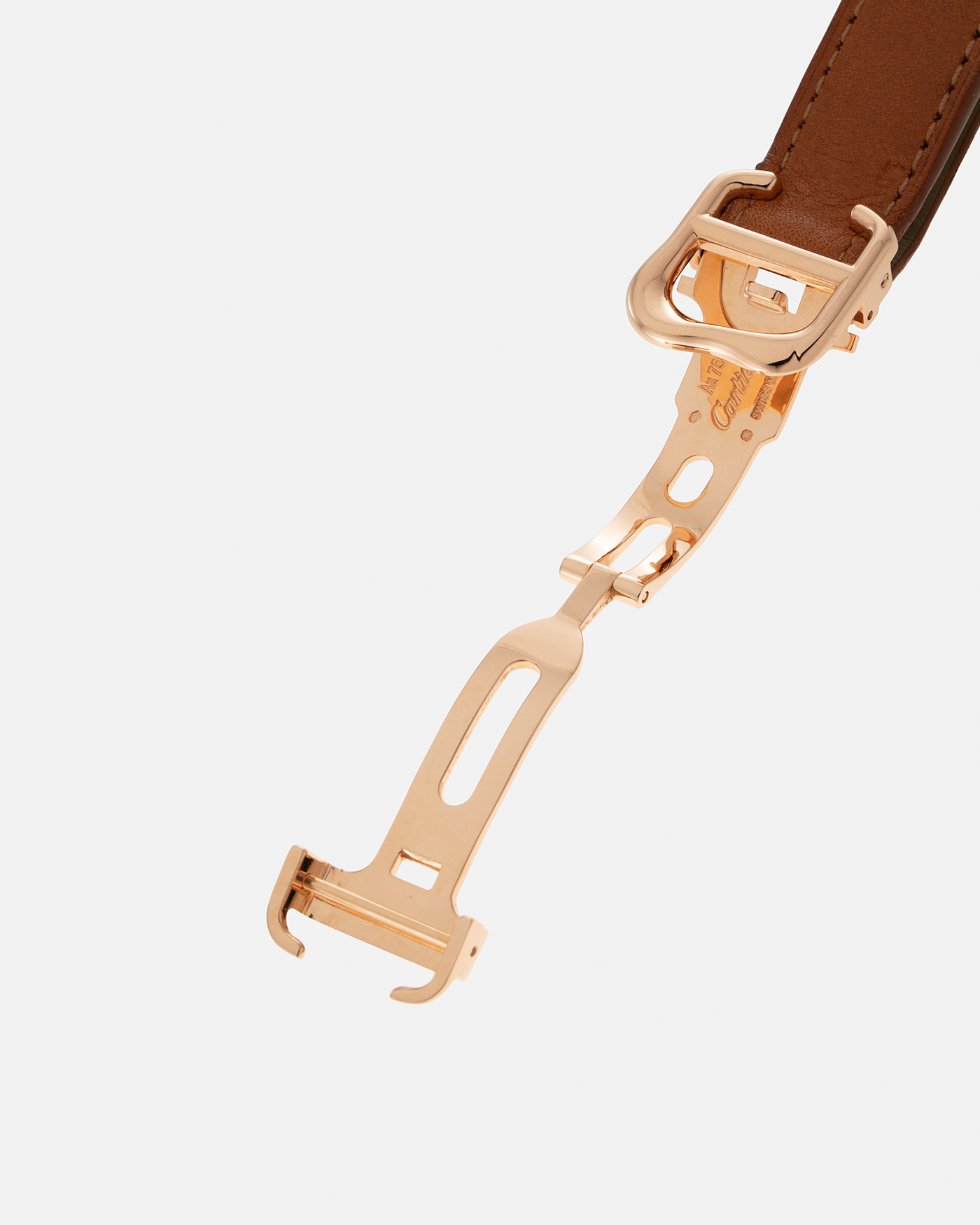 Brand: Cartier Year: 2022 Model: Crash Reference Number: WGCH0031, New Special Order Material: 18-carat Rose Gold Movement: Cartier Cal. 1917 MC, Manual-Winding Case Diameter: 42mm x 24mm (Asymmetrical Case) Strap: Cartier Tanned Brown Leather with Signed 18-carat Rose Gold ‘Crash’ Deployant Clasp