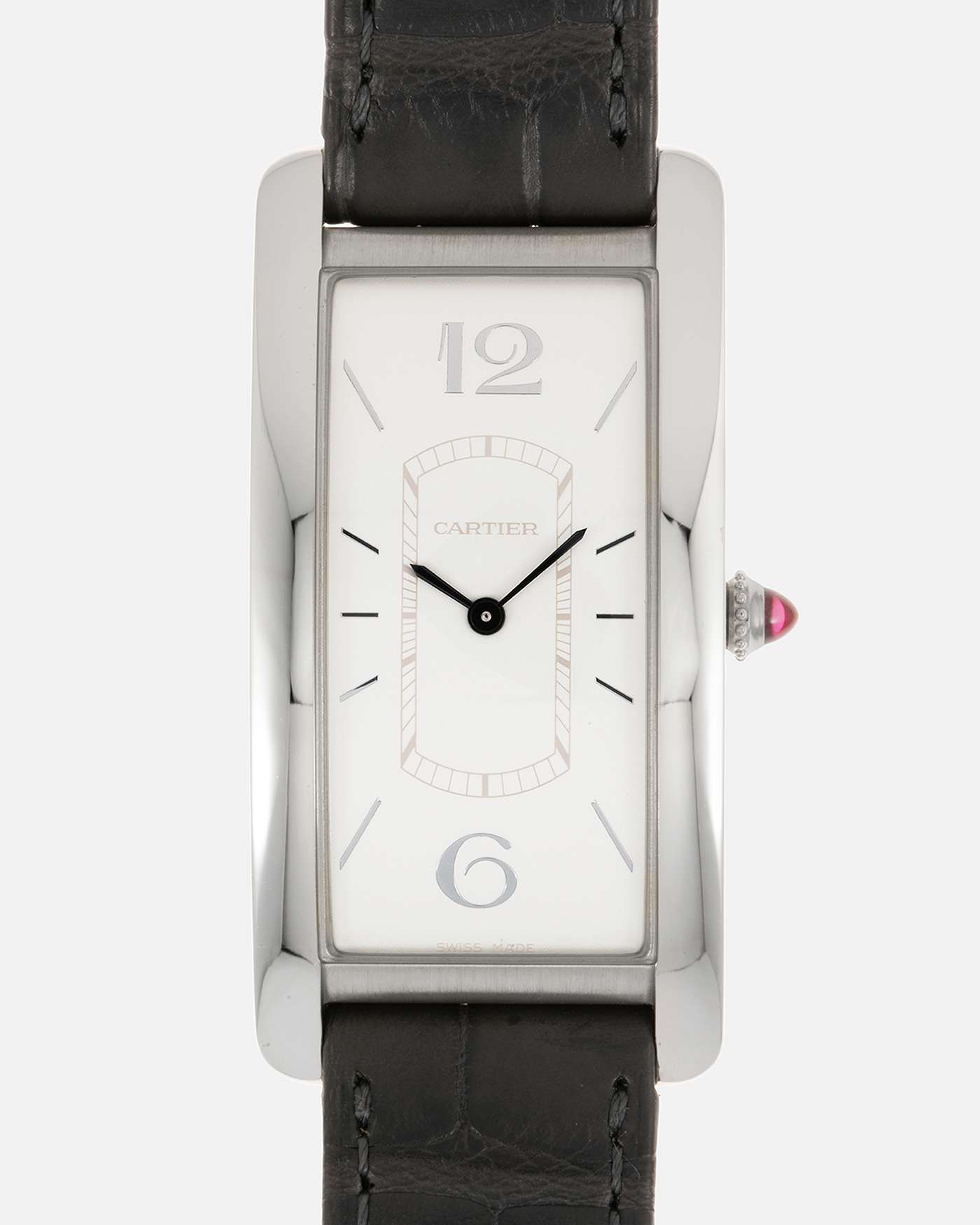 Cartier Prive Tank Cintree Platinum Watch S.Song Vintage Timepieces S.Song Watches