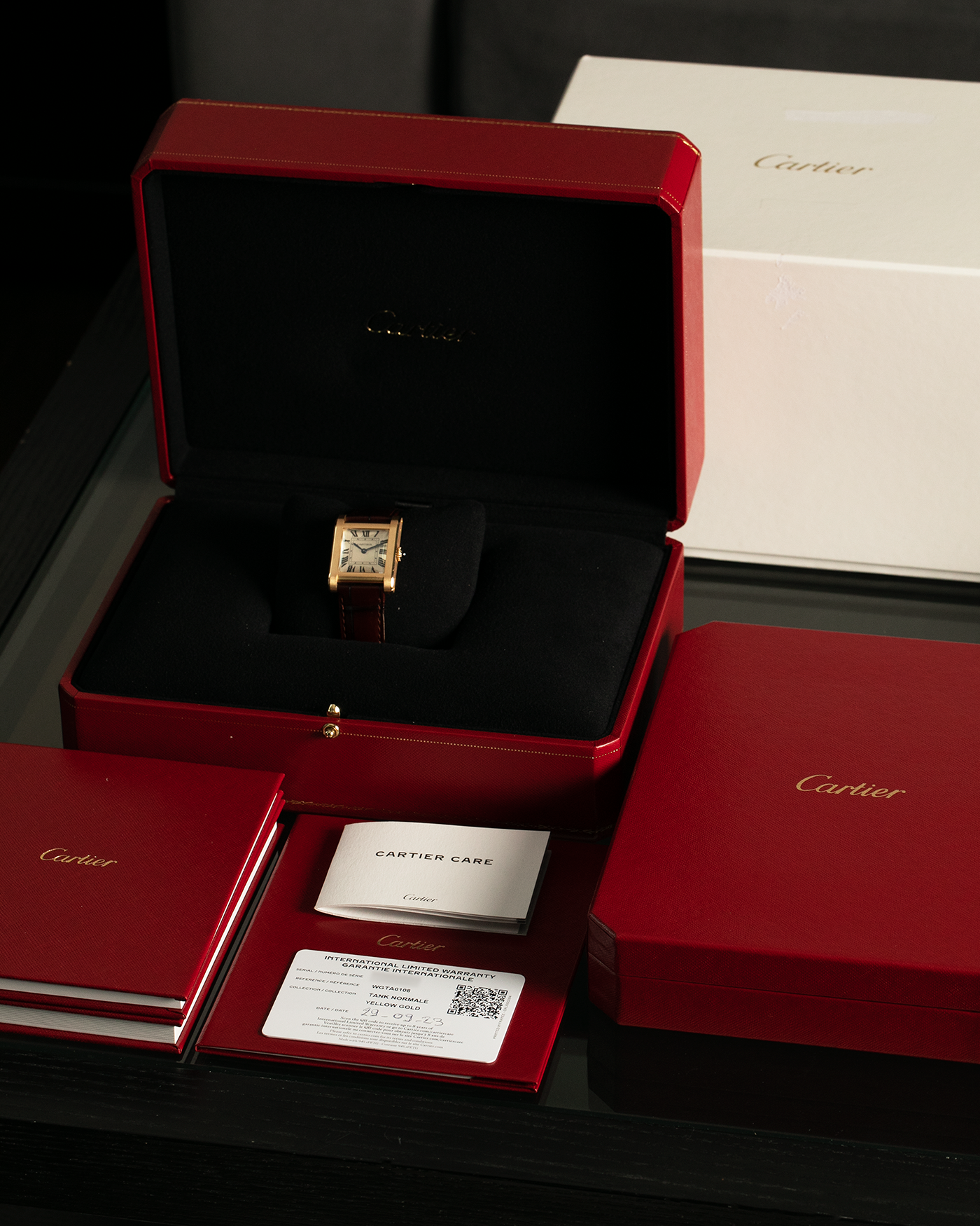 Cartier Privé Tank Normale YG