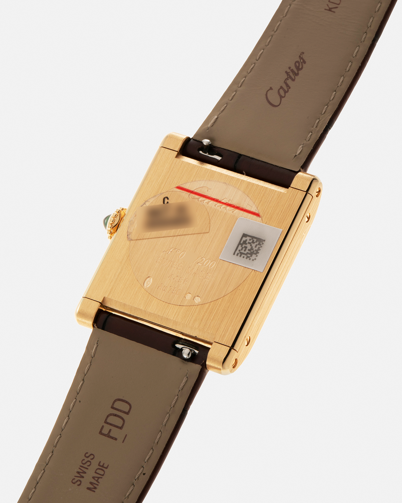 Brand: Cartier Year: 2023 Model: Privé Tank Normale, Limited to 200 Pieces in this Combination Reference Number: CRWGTA0108 Material: 18-carat Yellow Gold Movement: Cartier Cal. 070 MC, Manual-Winding Case Dimensions: 32.6mm x 25.7mm Lug Width: 19mm Strap: Cartier Brown Alligator Leather Strap with Signed 18-carat Yellow Gold Tang Buckle