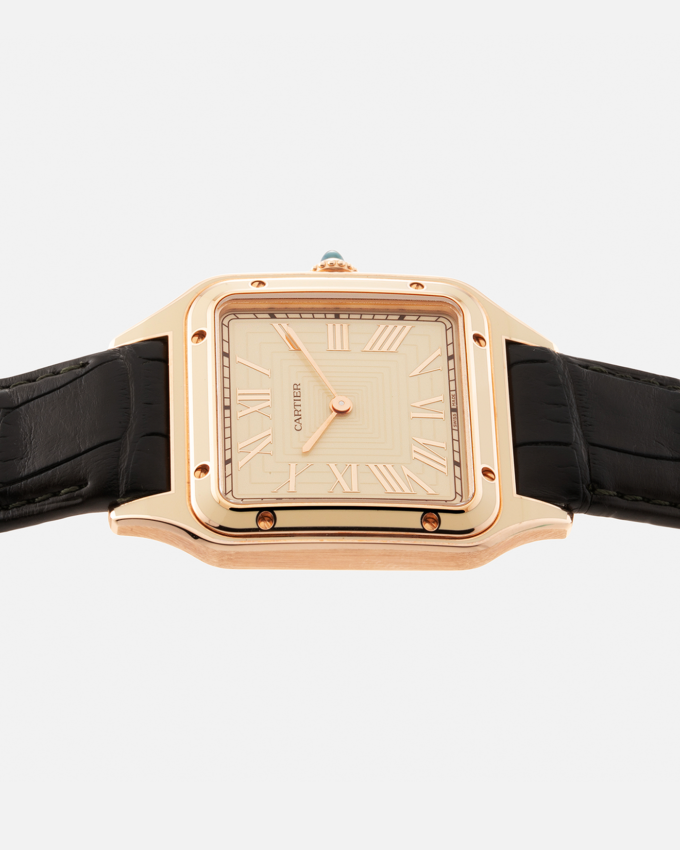 Cartier pink sales gold watch