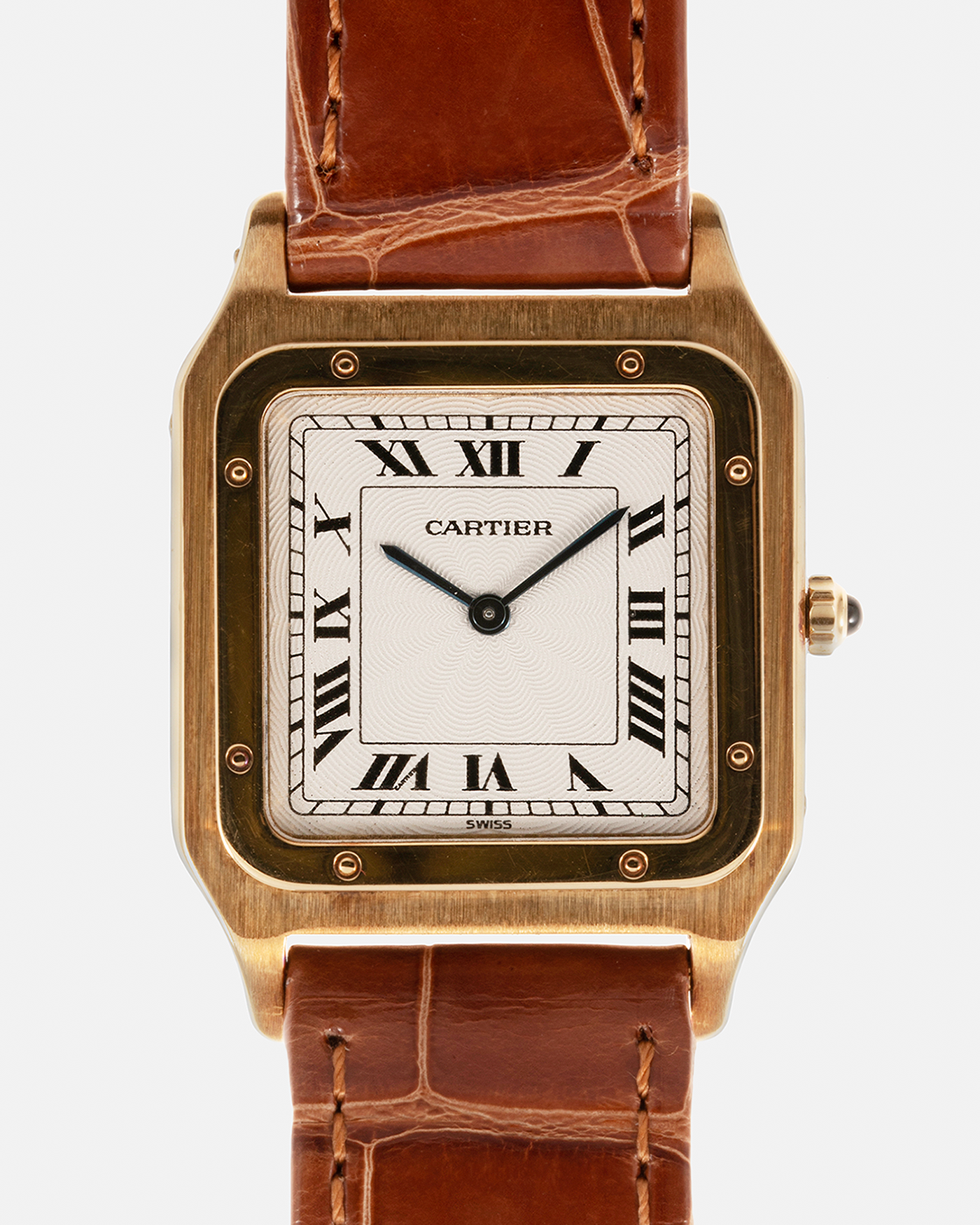 Cartier santos lug to lug hot sale