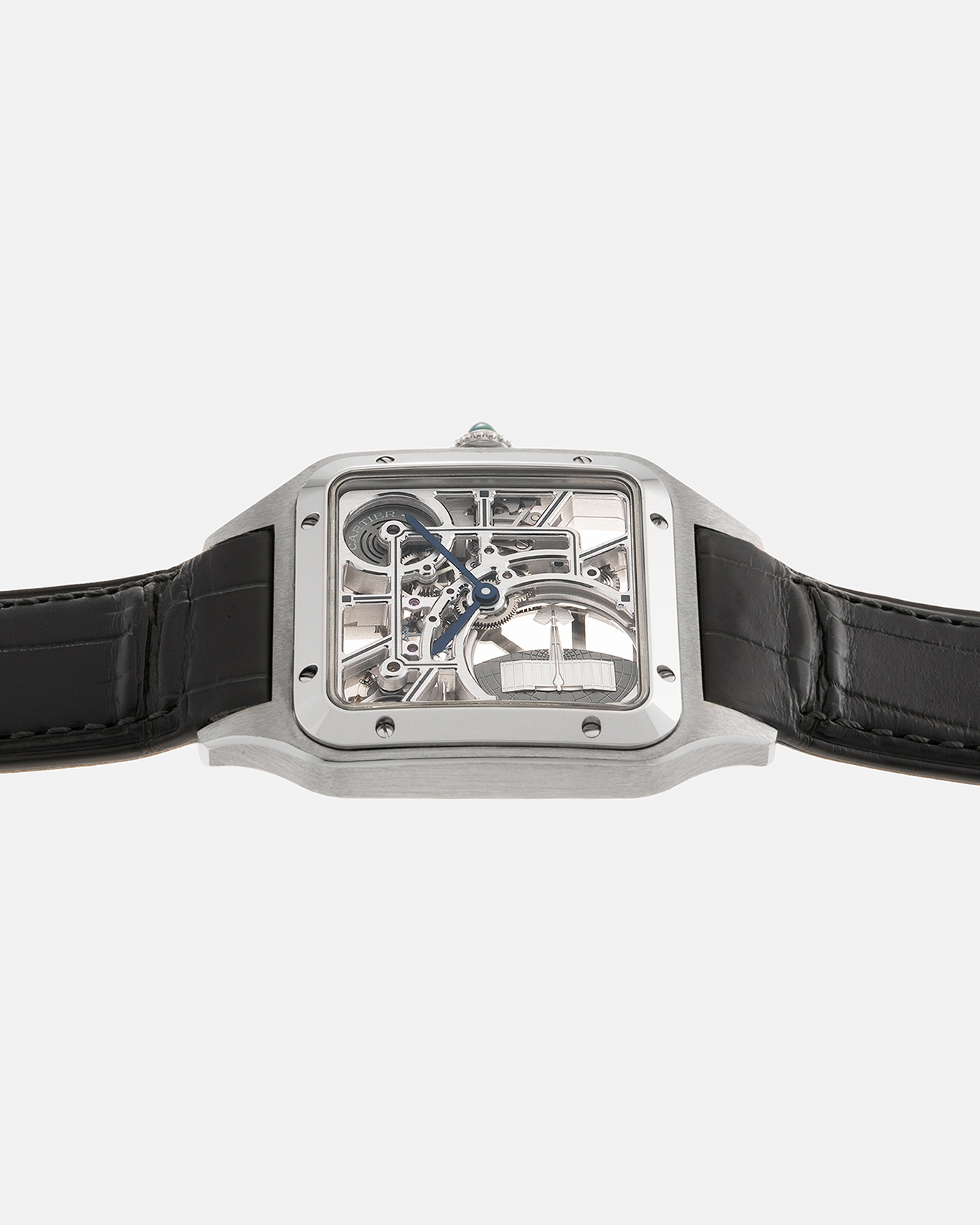 Cartier Santos Dumont Skeleton Micro-Rotor Steel Watch | S.Song Vintage ...