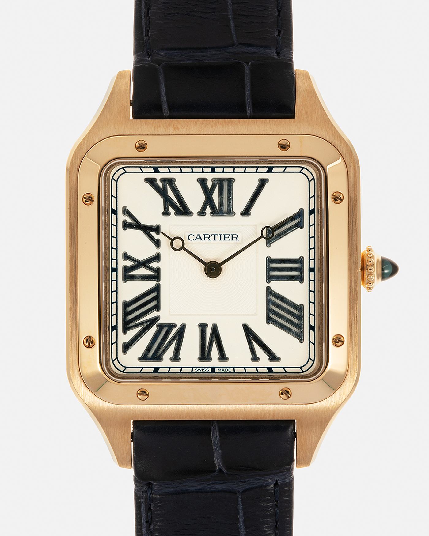 Cartier Santos Dumont XL Dumortierite Watch Vintage