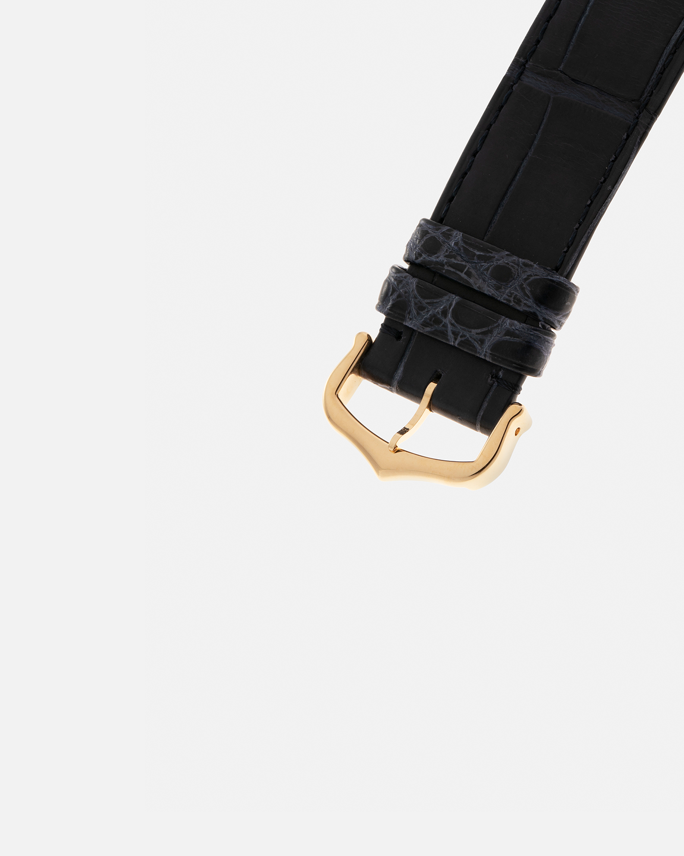 Brand: Cartier
Year: 2023
Model: Santos-Dumont ‘Dumortierite’, Limited Edition of 200 pieces in this Configuration
Reference Number: WGSA0084
Material: 18-carat Yellow Gold Case and Dumortierite Roman Numerals
Movement: Cartier Cal. 430 MC, Manual-Winding
Case Dimensions: 46.6mm (Including Lugs) x 33.9mm x 7.5mm
Lud Width: 18mm
Strap: Cartier Dark Navy Alligator Leather Strap with Signed 18-carat Yellow Gold Tang Buckle