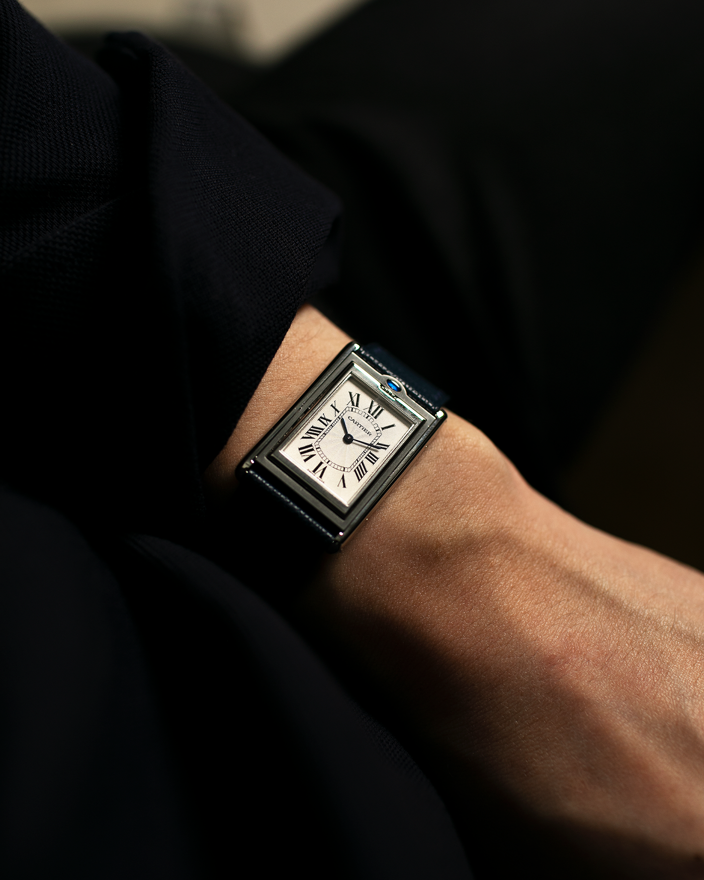 Cartier tank basculante gold best sale
