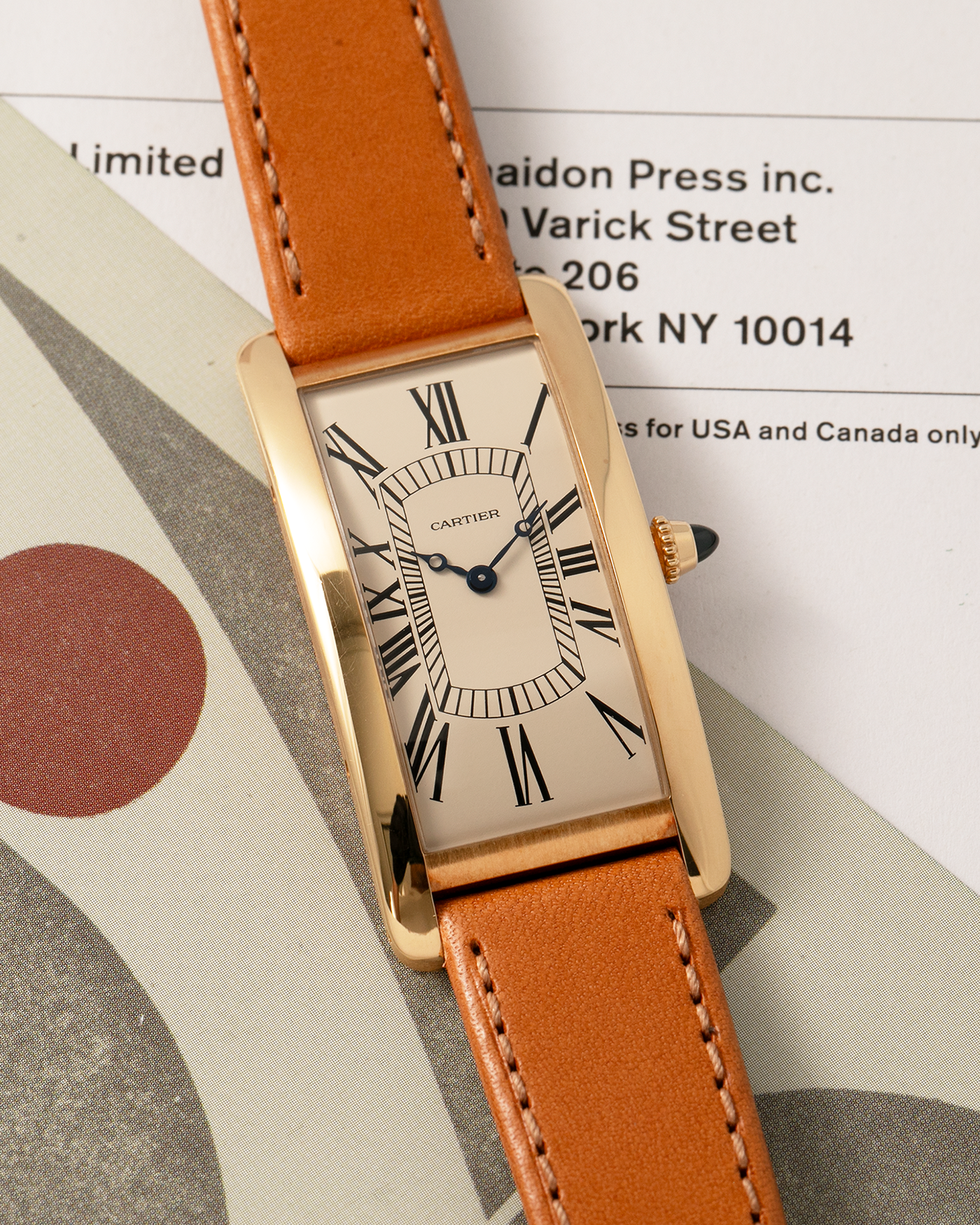 Brand: Cartier
Year: 2021
Model: Tank Cintrée 100th Anniversary, Limited to 150 Pieces
Reference: 2718
Material: 18-carat Yellow Gold
Movement: Cartier Cal. 9780MC (Based on the JLC Cal. 849), Manual-Winding
Case Dimensions: 46mm (Including Lugs) x 23 mm x 6.4mm
Lug Width: 16mm
Strap: Cartier Chestnut Brown Calf Leather Strap with Signed 18-carat Yellow Gold Tang Buckle