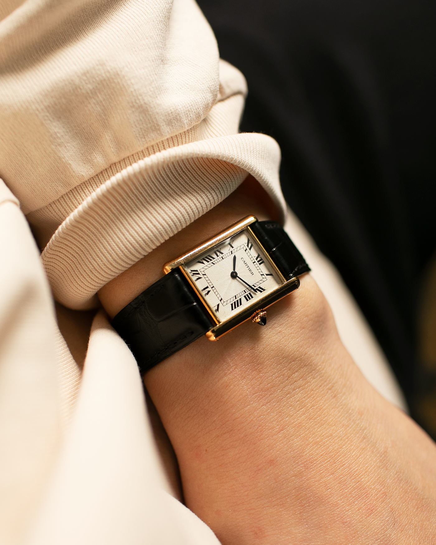 Cartier Tank Louis 96065 Manual Winding Watch S.Song Vintage Timepieces S.Song Watches