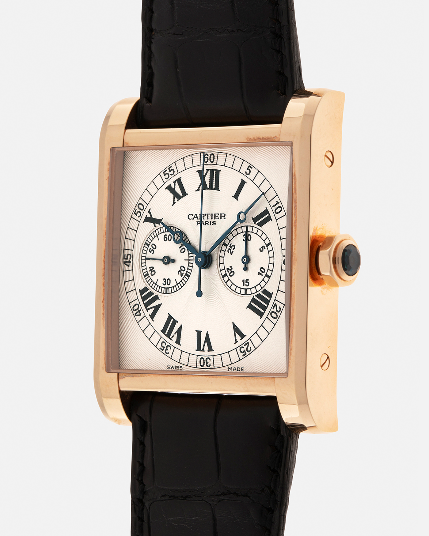 Cartier Tank Monopoussoir CPCP 2846 Rose Gold Collection Prive