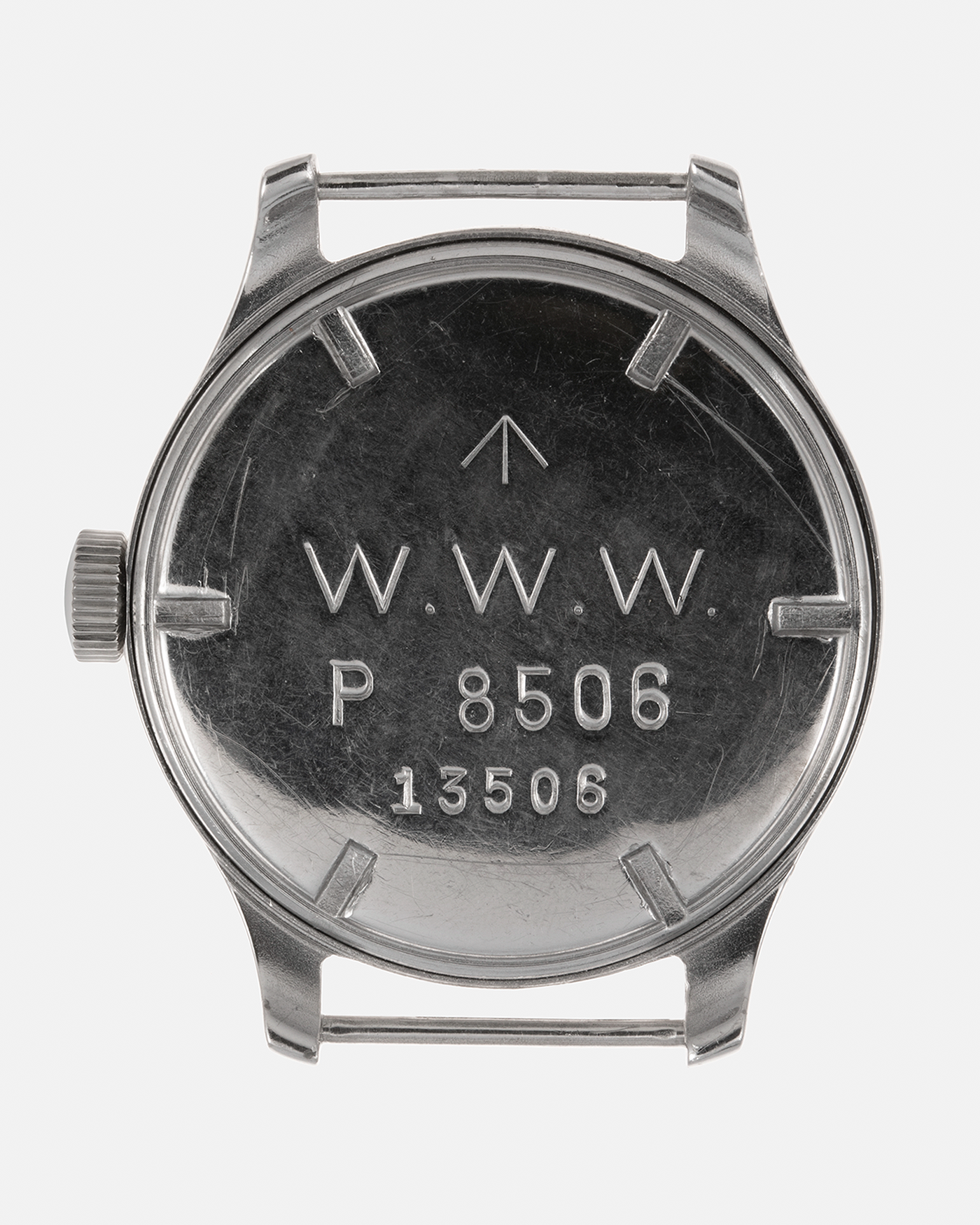 Brand: Cyma Year: 1940s Model: W.W.W. (Watch, Wristlet, Waterproof) Material: Stainless Steel Movement: Cyma Cal. 234, Manual-Winding Case Diameter: 38mm Lug Width: 18mm Strap: Generic Black Fabric NATO strap