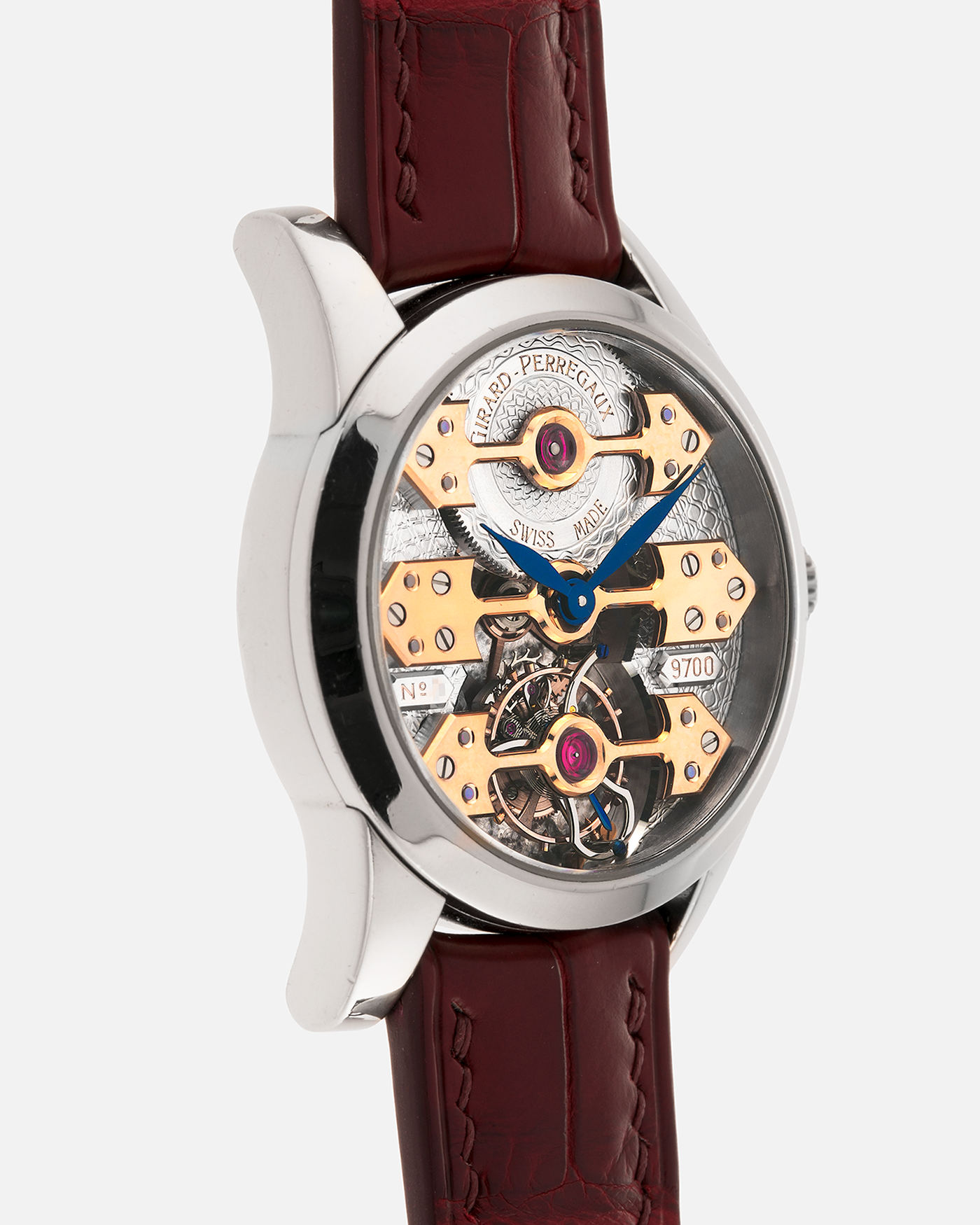 Girard Perregaux Three Bridges Tourbillon 9700 31mm White Gold