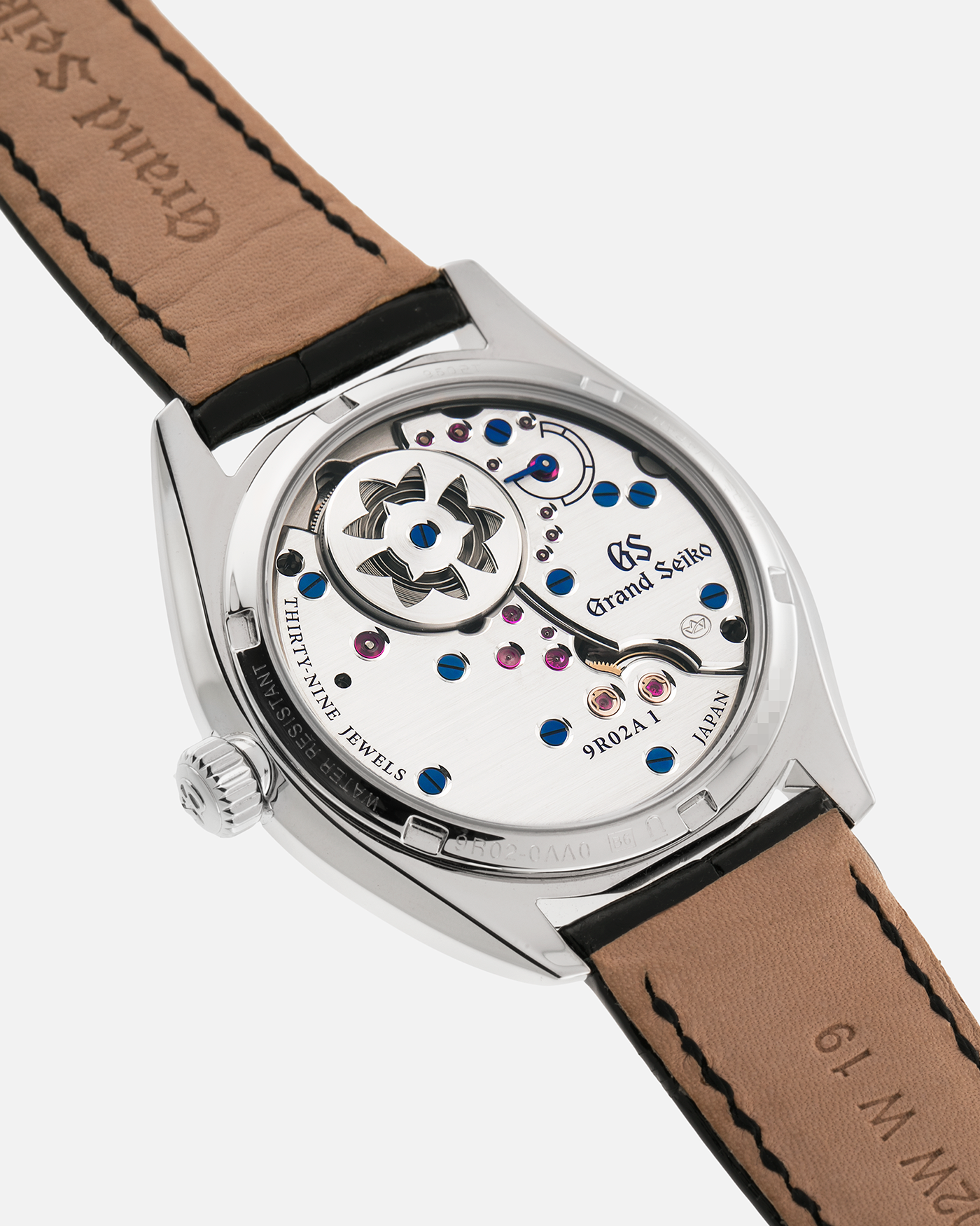 Brand: Grand Seiko
Year: 2025
Reference Number: SBGZ003
Material: Platinum
Movement: Manual-Winding Spring Drive Cal. 9R02
Case Diameter: 38.5mm Diameter, 9.8mm Thickness
Strap: Grand Seiko Black Crocodile Strap with Grand Seiko Platinum Deployant Clasp