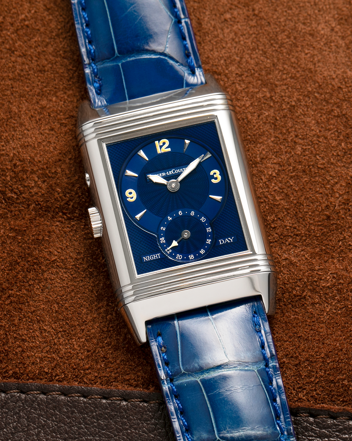 Jaeger-LeCoultre Duoface Reverso Japan Edition Blue 270.8.54 Watch Jaeger-LeCoultre Duoface Reverso Japan Edition Blue 270.8.54 Watch