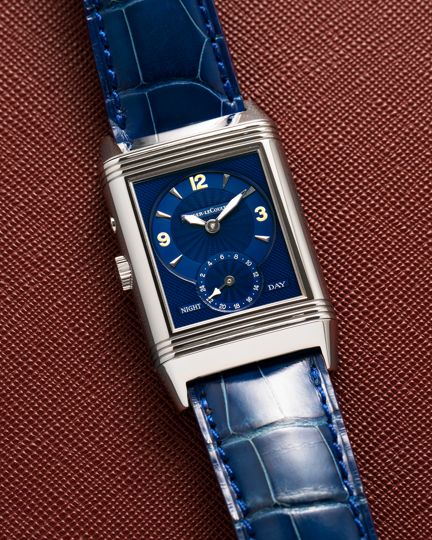 Jaeger-LeCoultre Duoface Reverso Japan Edition Blue 270.8.54 Watch