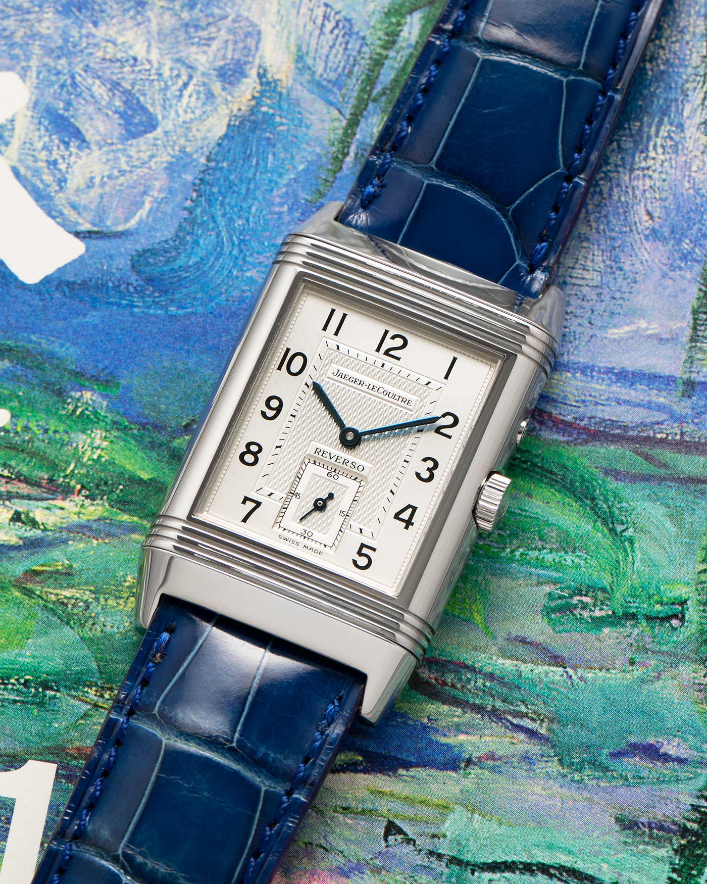 Jaeger-LeCoultre Duoface Reverso Japan Edition Blue 270.8.54 Watch