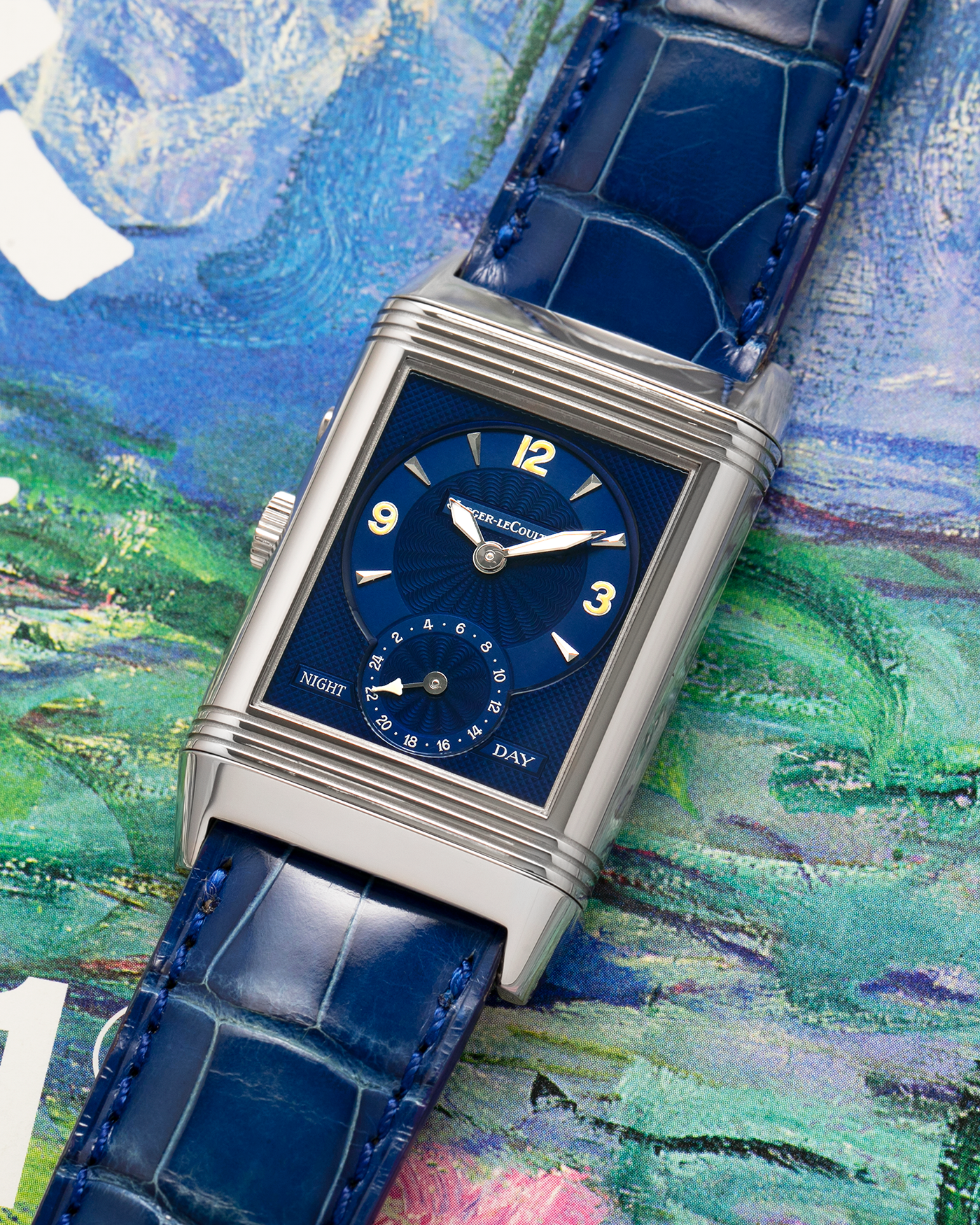 Jaeger-LeCoultre Duoface Reverso Japan Edition Blue 270.8.54 Watch