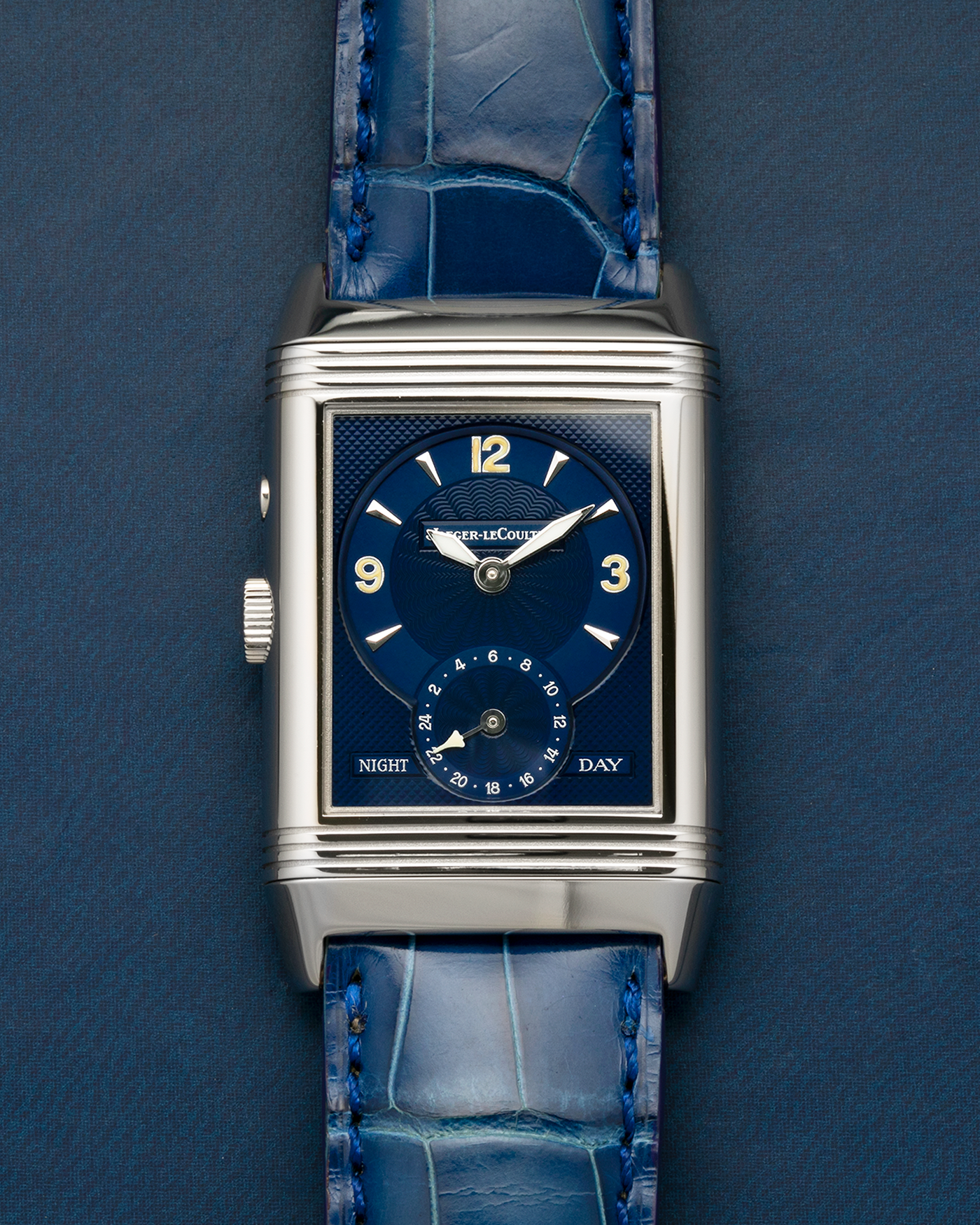 Jaeger-LeCoultre Duoface Reverso Japan Edition Blue 270.8.54 Watch