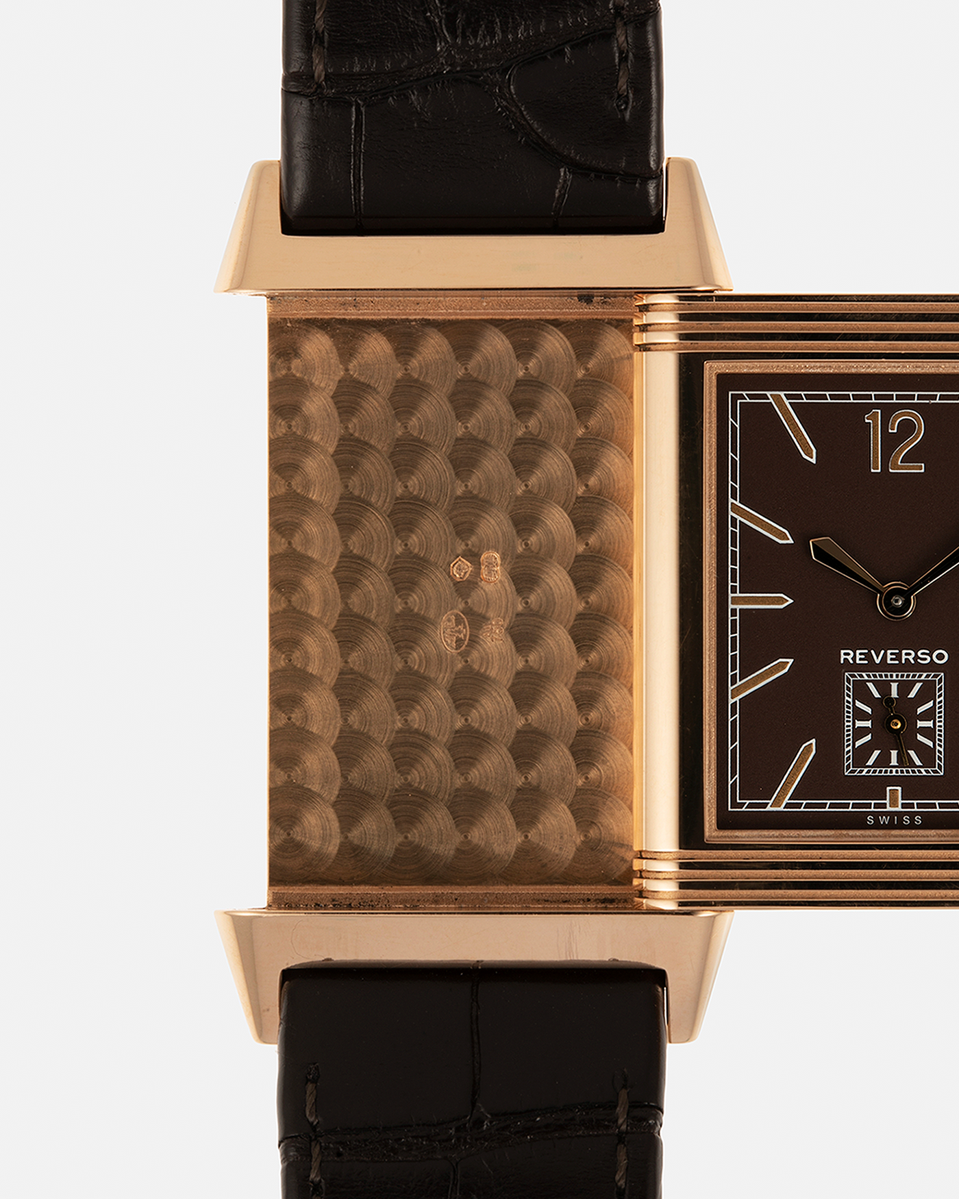 Jaeger-LeCoultre Grande Reverso Ultra Thin Tribute to 1931 Chocolate ...