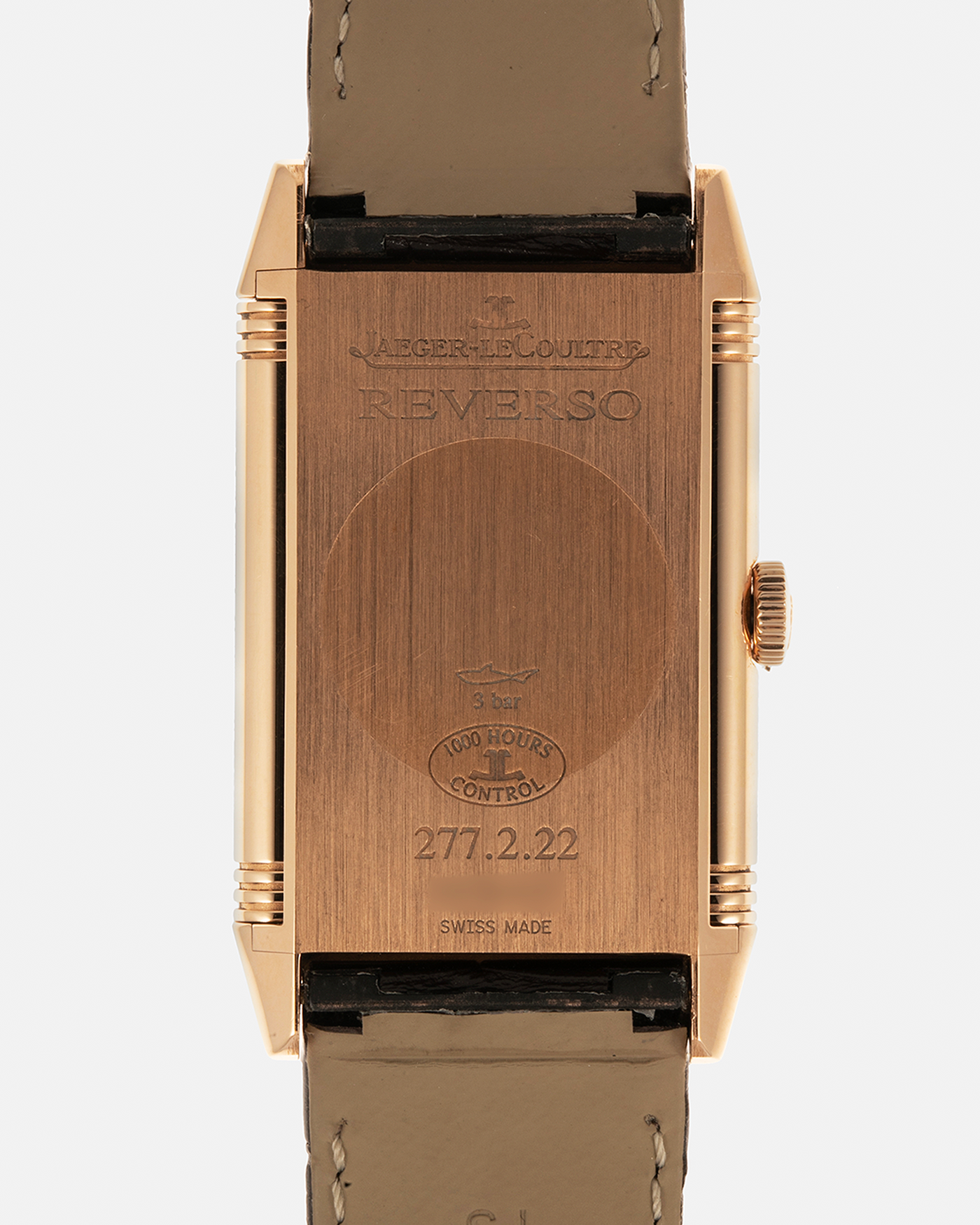 Jaeger-LeCoultre Grande Reverso Ultra Thin Tribute to 1931 Chocolate ...