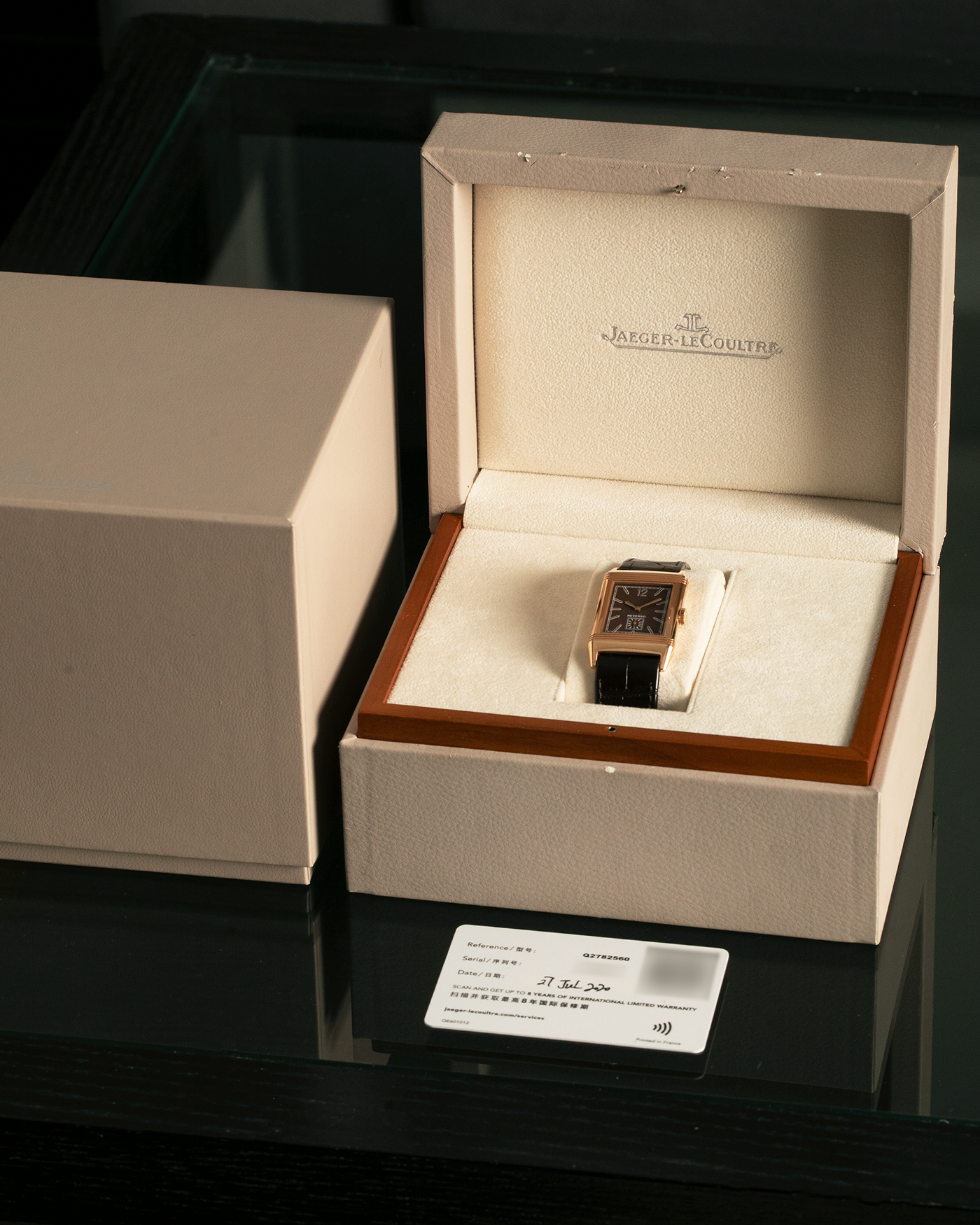Jaeger-LeCoultre Grande Reverso Ultra Thin Tribute to 1931 Chocolate ...