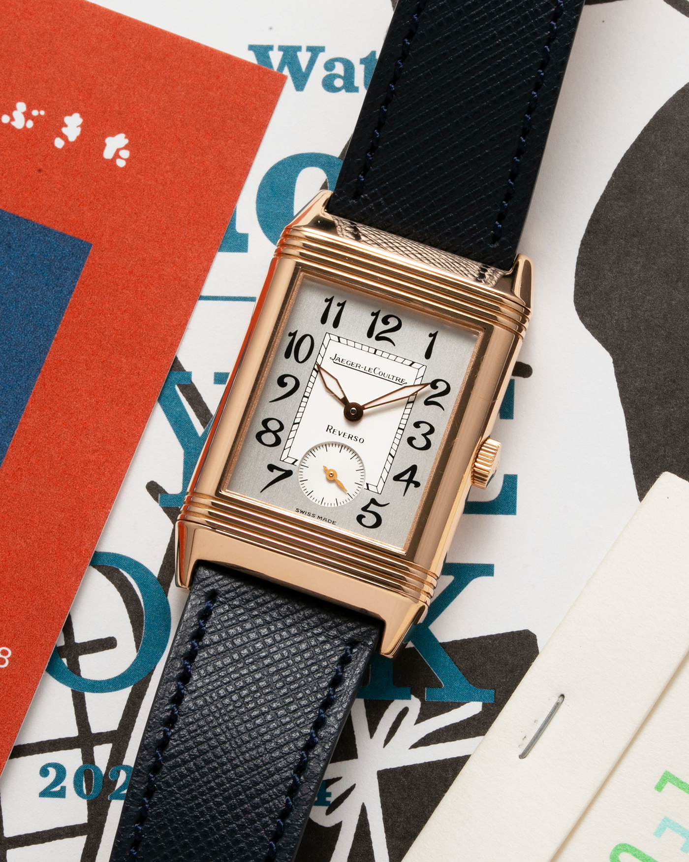Jaeger LeCoultre Reverso Art Deco Ref. 270.2.62 Watch S.Song