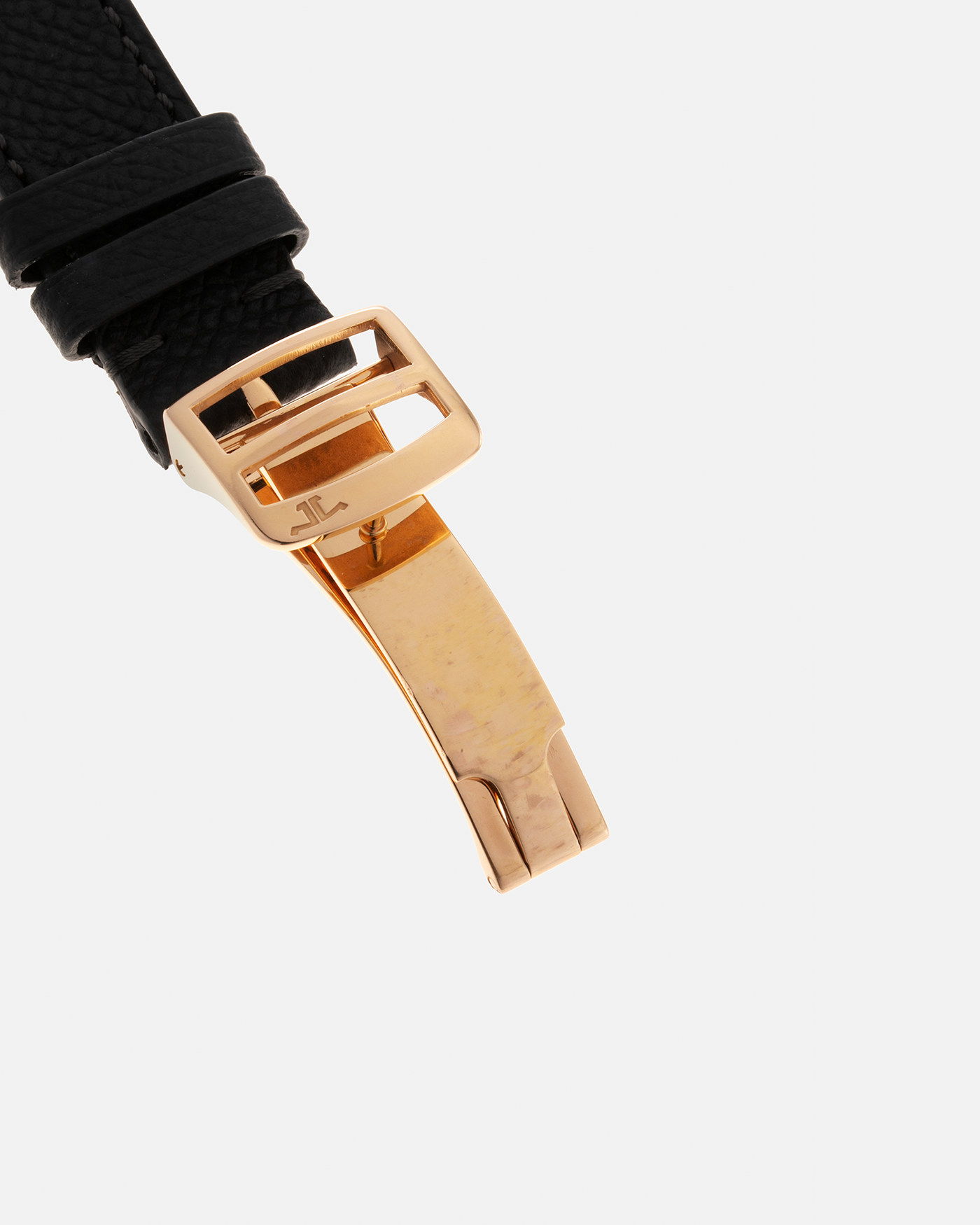 Brand: Jaeger LeCoultre Year: 1991 Model: Reverso Soixantième 60th Anniversary Ref. 270.2.64, Limited to 500 Pieces Reference: 270.2.64 Material: 18-carat Rose Gold Movement: JLC Cal. 824, Manual-Wind Case Diameter: 42mm x 26mm x 9.5mm Lug Width: 19mm Strap: Molequin Grey Textured Calf with Signed 18-carat Pink Gold Deployant Clasp