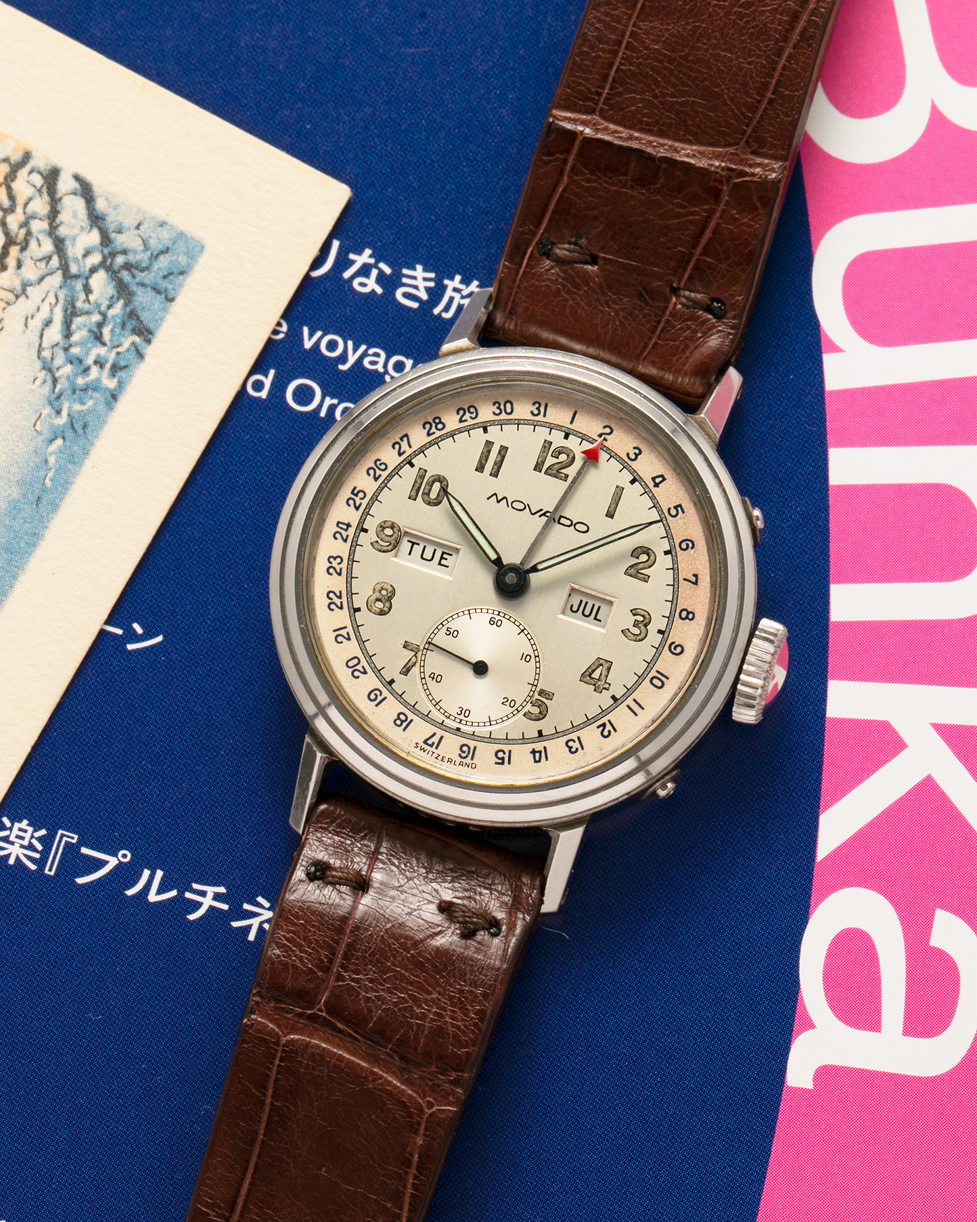 Movado Triple Date Steel - Main Image