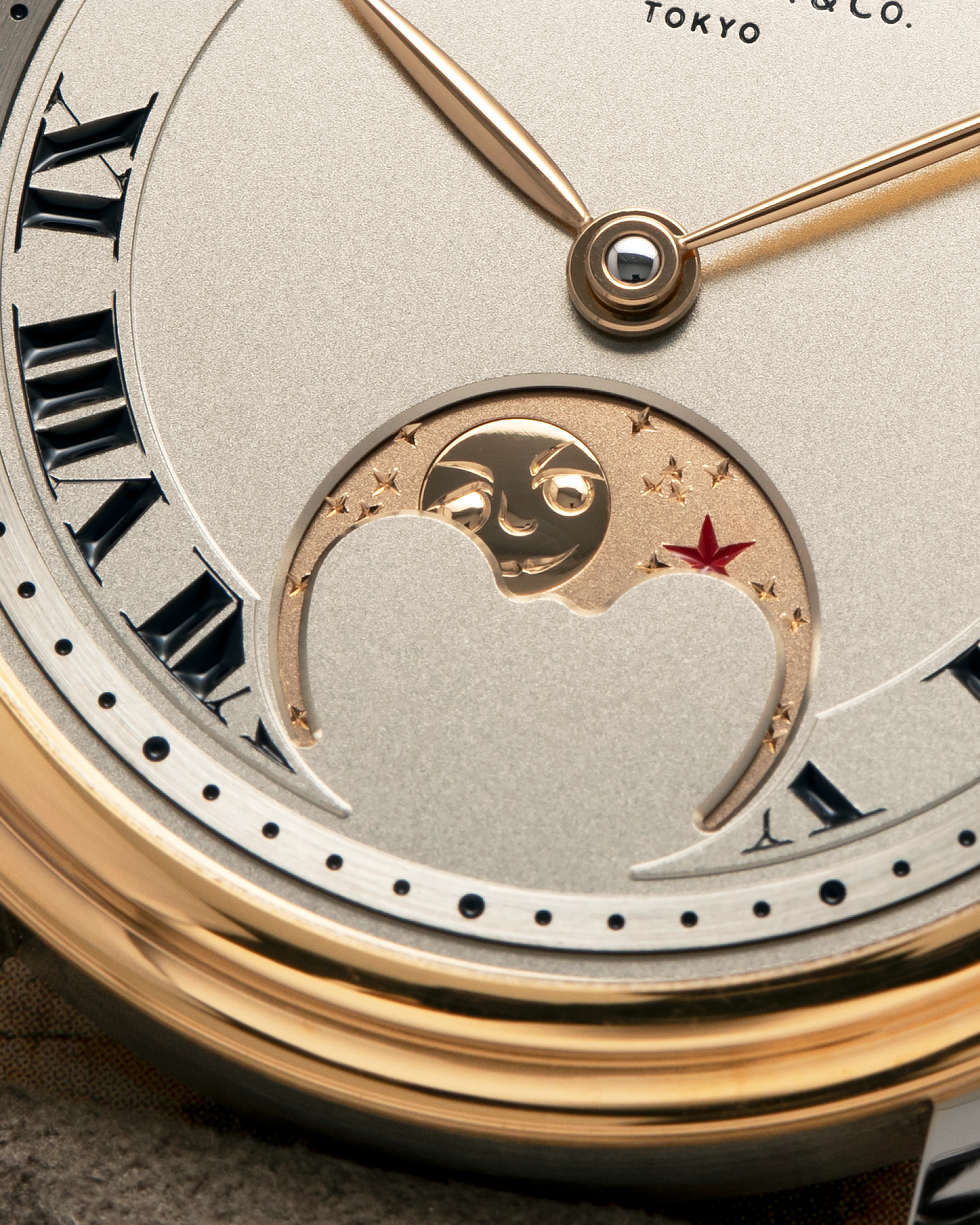 Brand: Naoya Hida
Year: 2025
Model: NH Type 3B-2, Revolution Magazine Limited Edition of 10 Pieces
Material: 904L Stainless Steel Case, German Silver Dial with Dark Grey DLC Treatment 
Movement: NH Cal. 3021LU (Based on Valjoux Cal. 7750), Manual-Winding
Case Dimensions: 37mm x 10.7mm (44mm Lug-to-Lug)
Lug Width: 20mm
Strap: Jean Rousseau Grey Suede Strap with Signed 904L Stainless Steel Tang Buckle