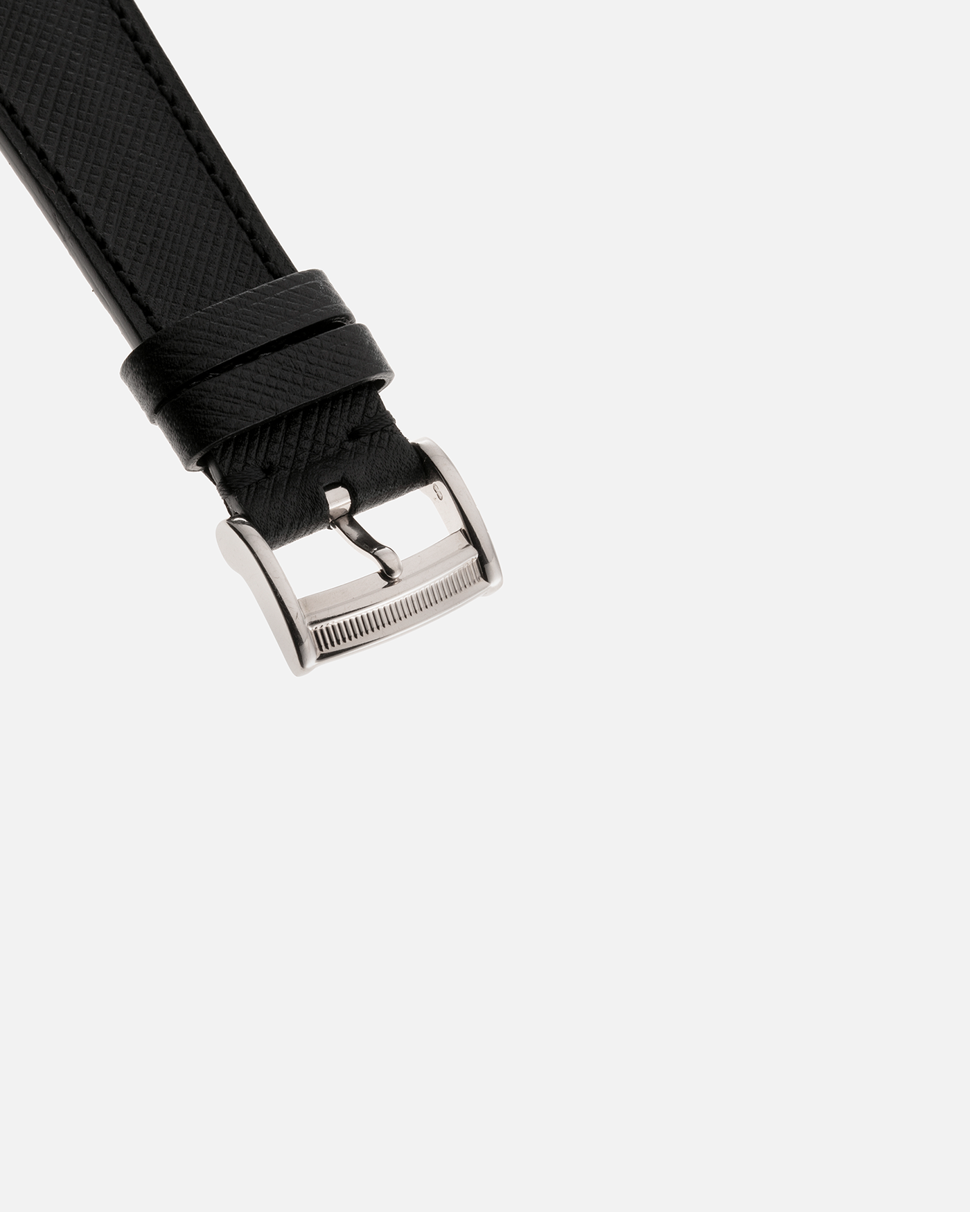 Brand: Parmigiani Fleurier Year: 1990’s Model: Toric Automatic Material: 18-carat White Gold Movement: PF Cal. 13301, Self-Winding Case Diameter: 40mm Strap: Molequin Black Textured Calf Leather Strap with 18-carat White Gold Signed Tang Buckle