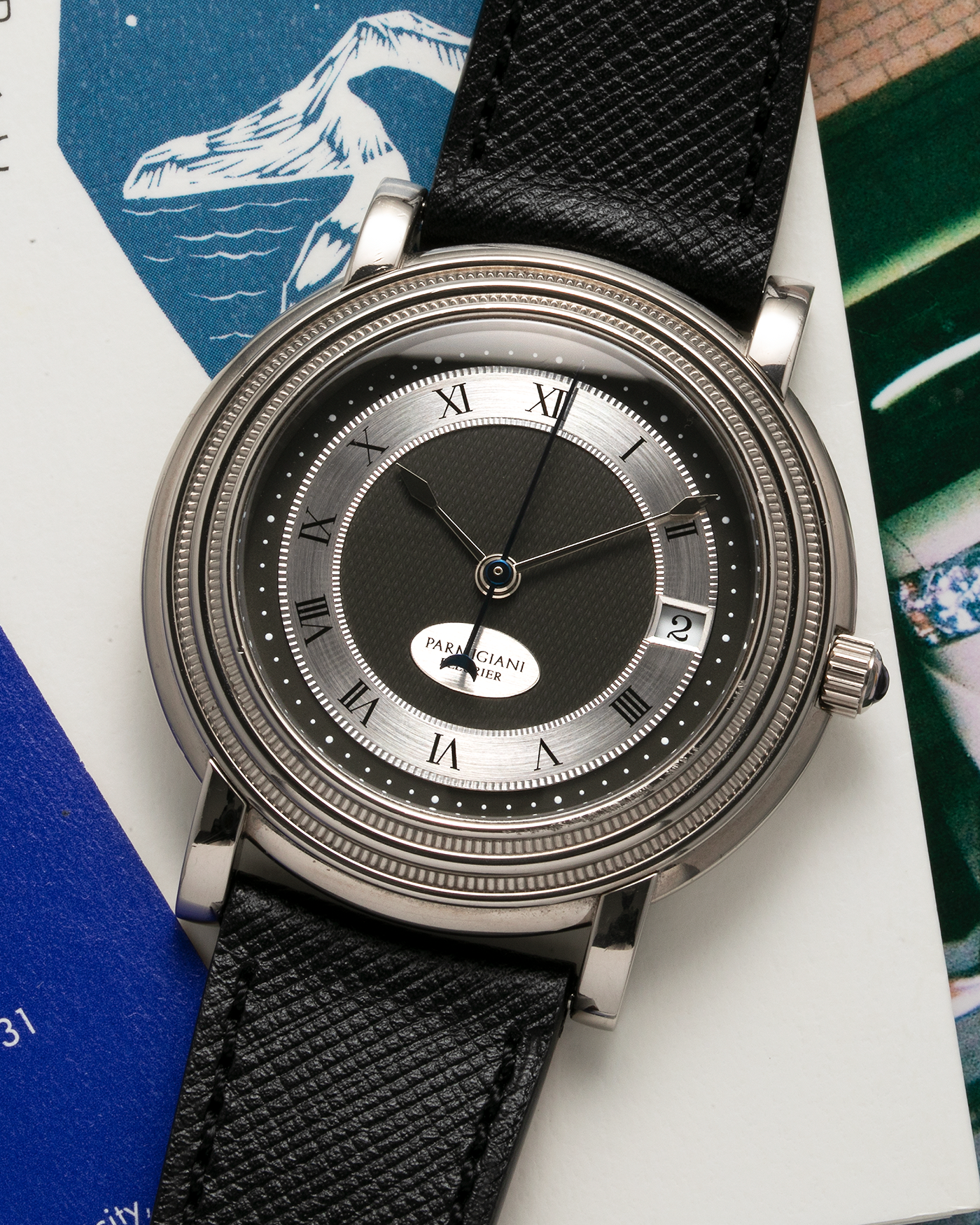 Parmigiani Fleurier Toric Automatic First Gen Grey Dial WG Watch