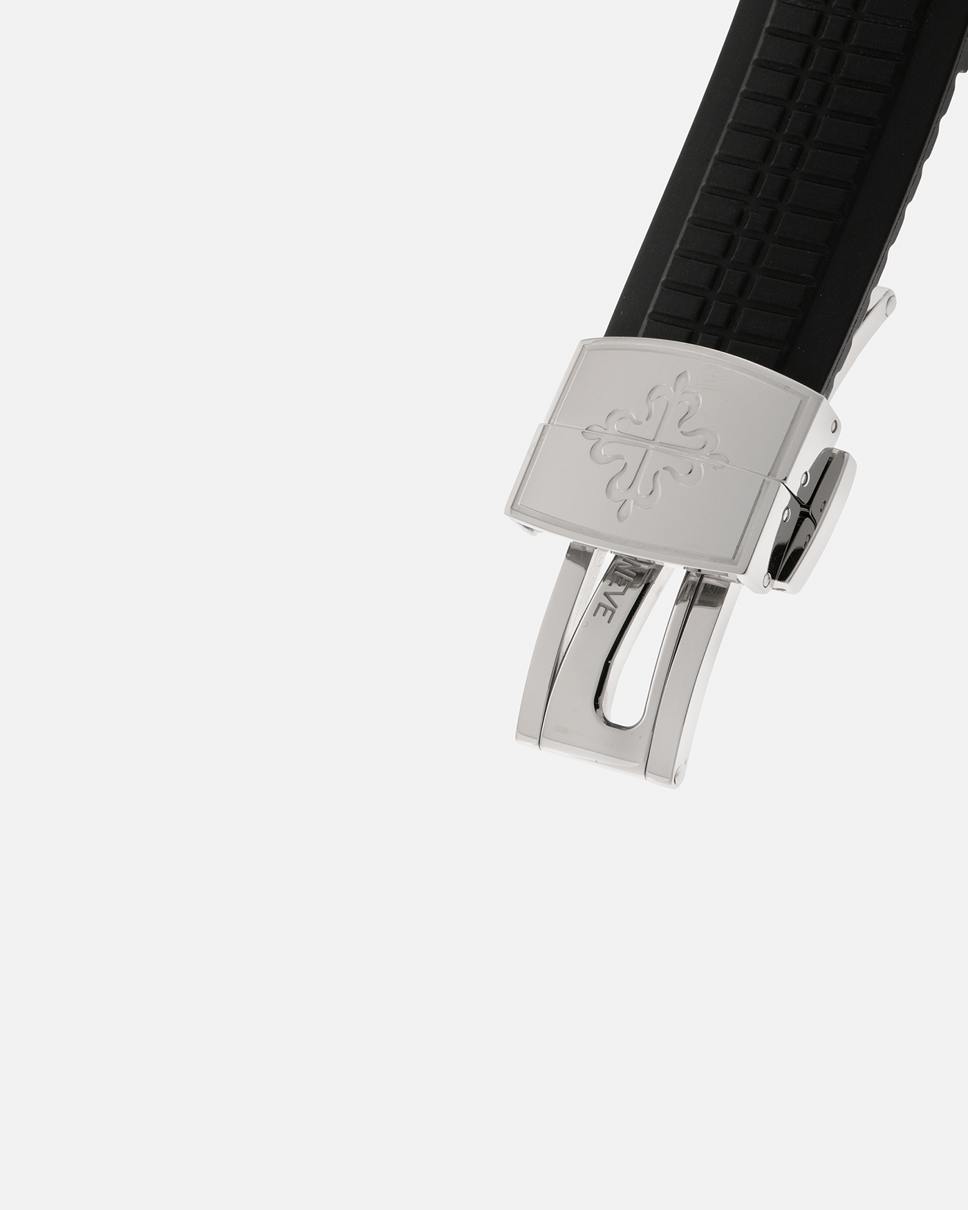 Brand: Patek Philippe
Year: 2000’s
Model: Aquanaut
Reference Number: 5165A
Material: Stainless Steel
Movement: Patek Philippe Cal. 324 S C, Self-Winding
Case Dimensions: 38mm x 8.5mm (Lug-to-Lug 44.5mm)
Straps: Patek Philippe Aquanaut Black Rubber Strap with Signed Deployant Clasp, with an extra Brand New Uncut Patek Philippe Aquanaut Black Rubber Strap