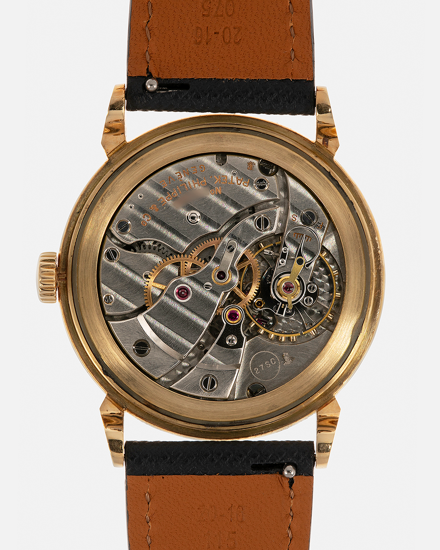 Brand: Patek Philippe
Year: 1952
Reference: 1578
Material: 18-carat Yellow Gold
Movement: Patek Philippe Cal. 27-SC, Manual-Winding
Case Dimensions: 35mm x 10mm (Lug-to-Lug 40.5mm)
Lug Width: 20mm
Strap: Molequin Dark Navy Textured Calf Leather Strap