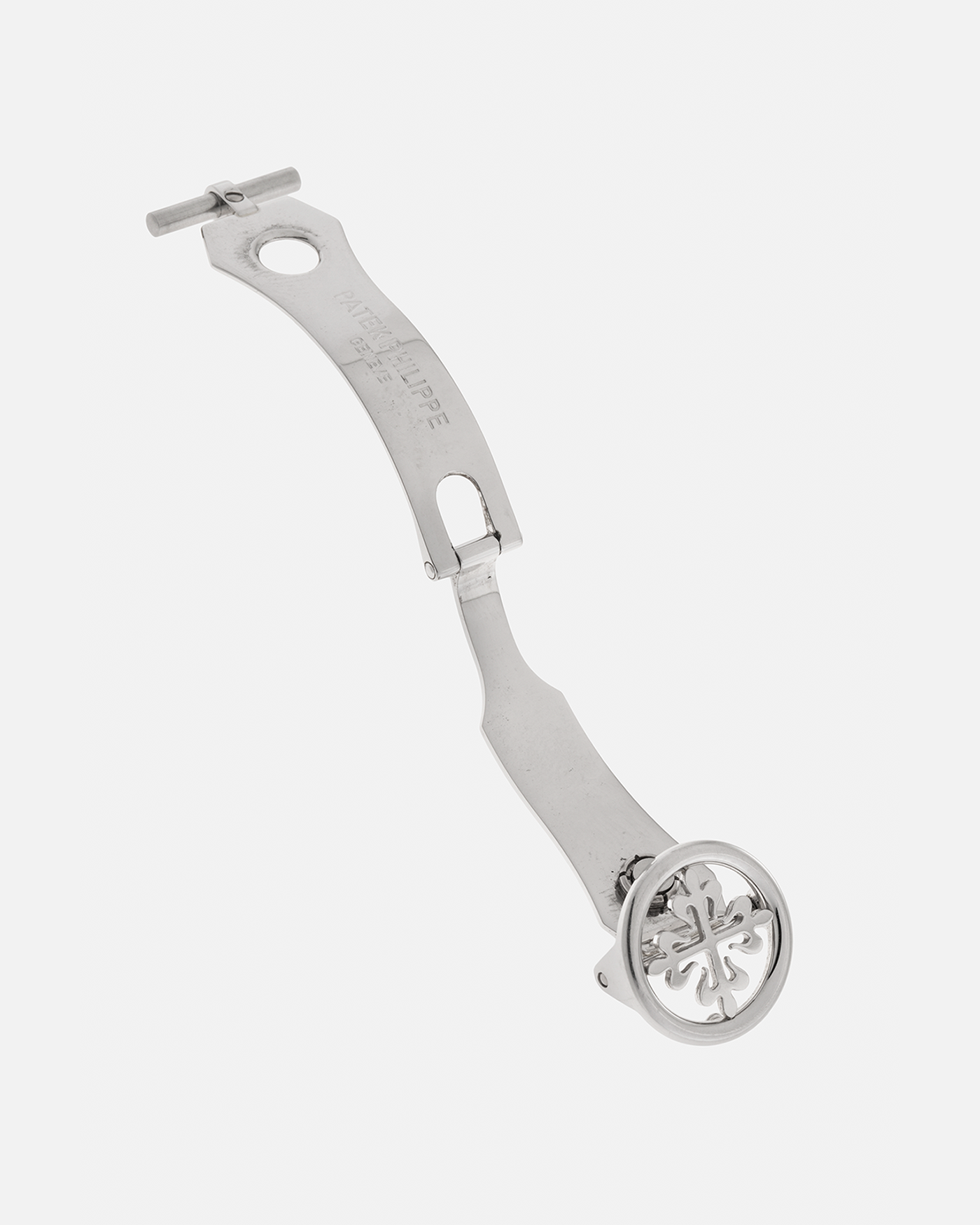 Brand: Patek Philippe
Year: 2004
Model: Perpetual Calendar Chronograph
Reference Number: 3970EP
Material: Platinum 950
Movement: Patek Philippe Cal. 27-70 Q (Based on Lemania Cal. 2310), Self-Winding
Movement Number: 3047XXX
Case Dimensions: 36mm x 13mm (43.3mm Lug-to-Lug)
Lug Width: 19mm
Strap: Wind Vintage Tanned Calfskin Leather Strap with Signed Platinum 950 Tang Buckle, with additional Patek Philippe Dark Brown Calf Leather Strap and Signed Platinum 950 Deployant Clasp