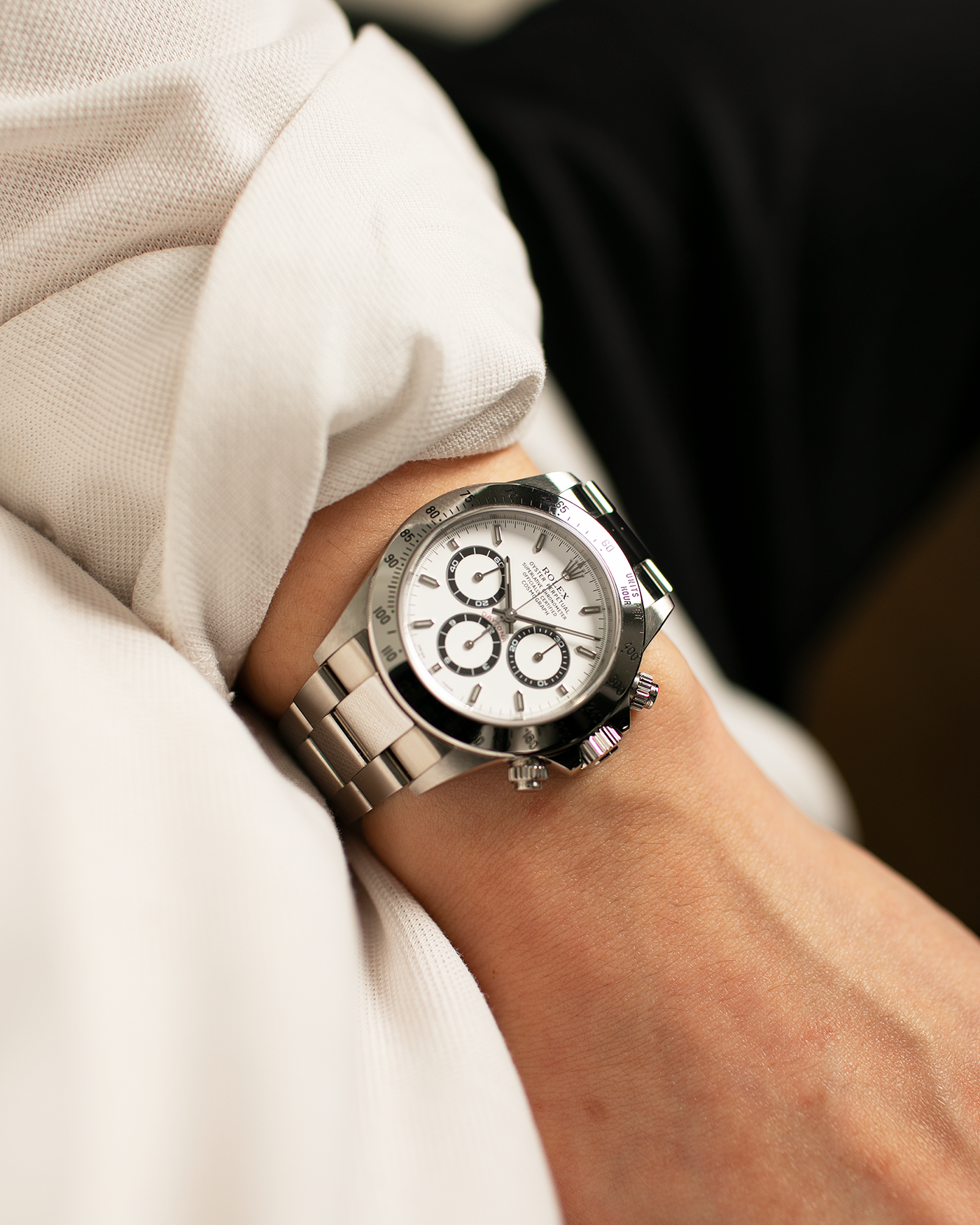 Rolex Cosmograph Daytona Zenith 16520 A Series Chronograph Watch